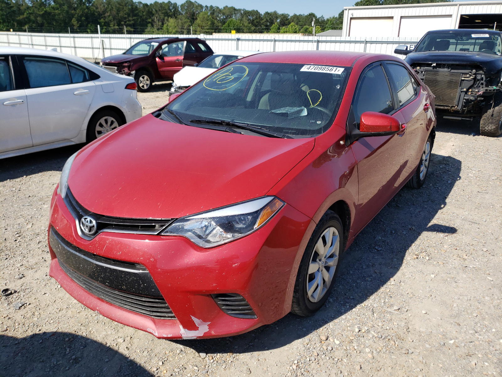 Photo 2 from auction – 2016 TOYOTA COROLLA L with VIN 2T1BURHEXGC593836