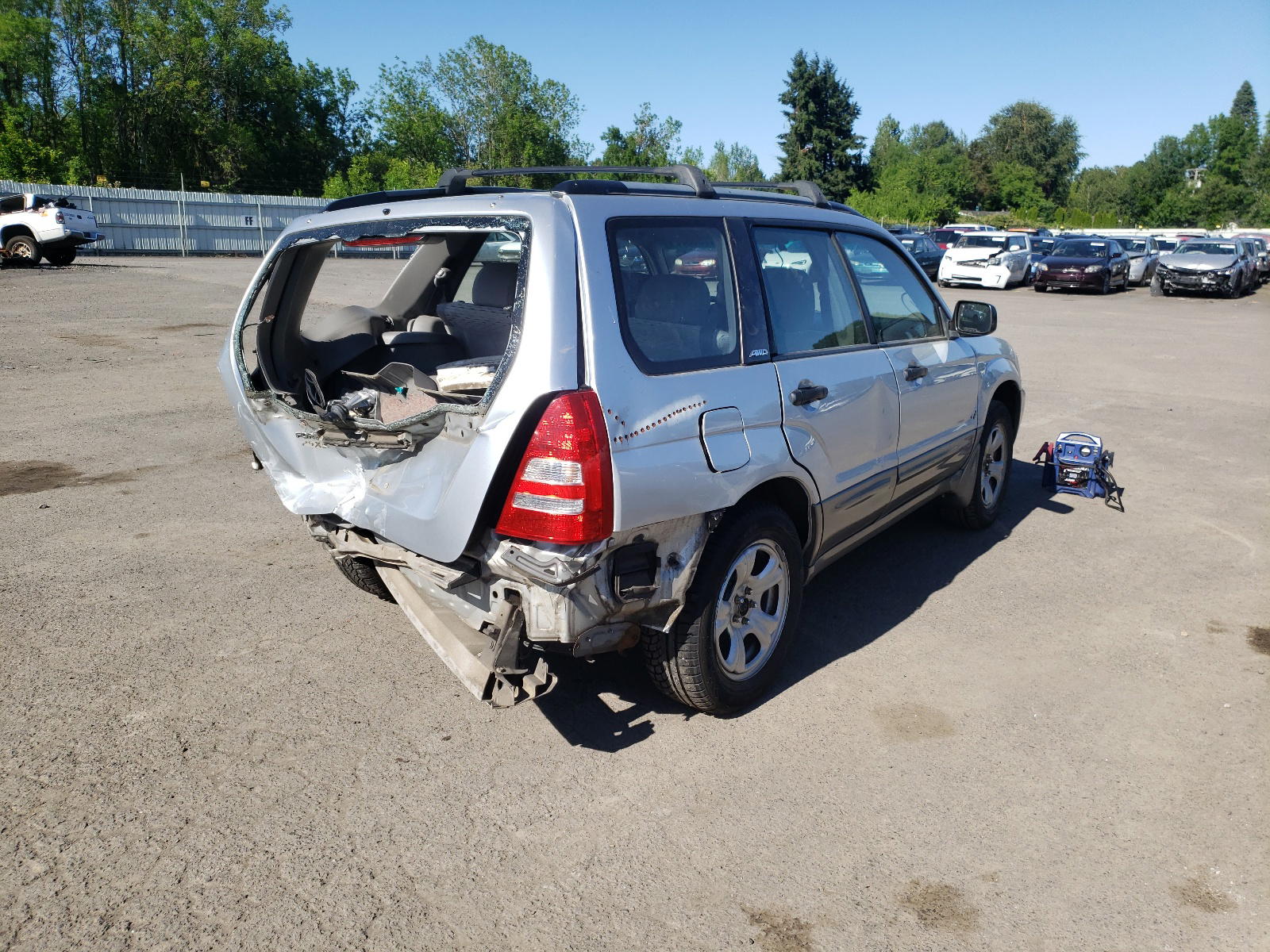 Photo 4 from auction – 2003 SUBARU FORESTER 2 with VIN JF1SG65603H722388