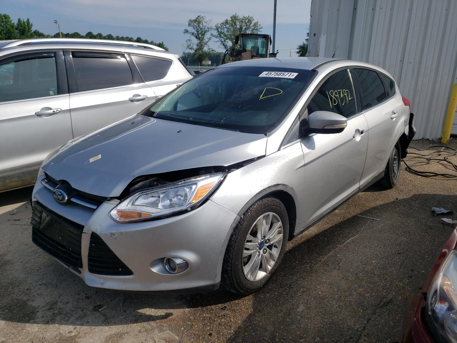 Photo 2 from auction – 2012 FORD FOCUS SEL with VIN 1FAHP3M20CL358249