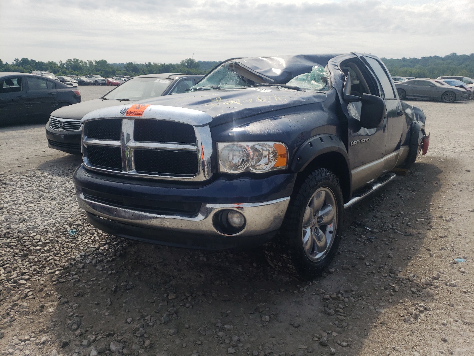 Photo 2 from auction – 2004 DODGE RAM 1500 S with VIN 1D7HU18D04J167226