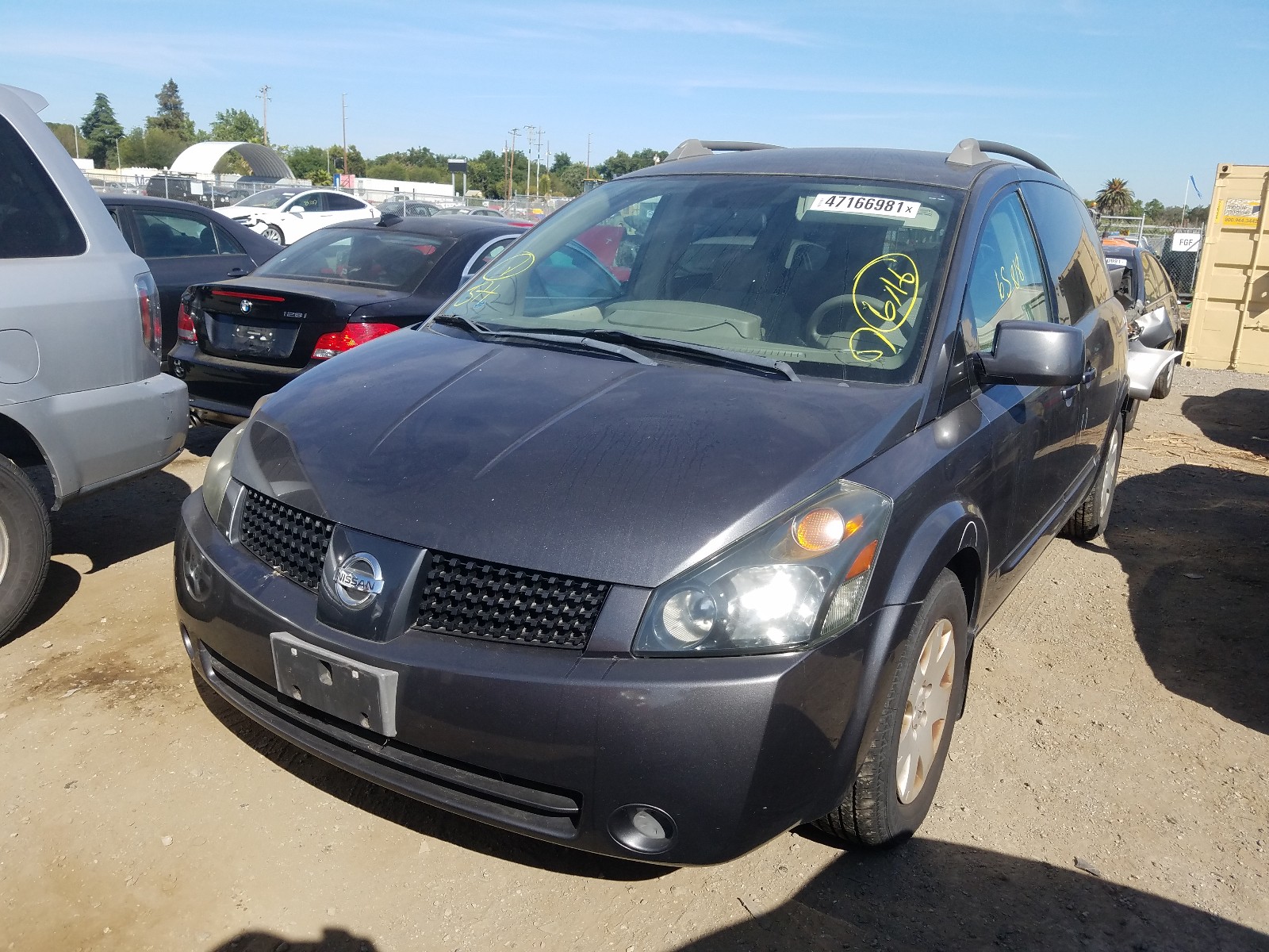 Photo 2 from auction – 2005 NISSAN QUEST S with VIN 5N1BV28U75N119649