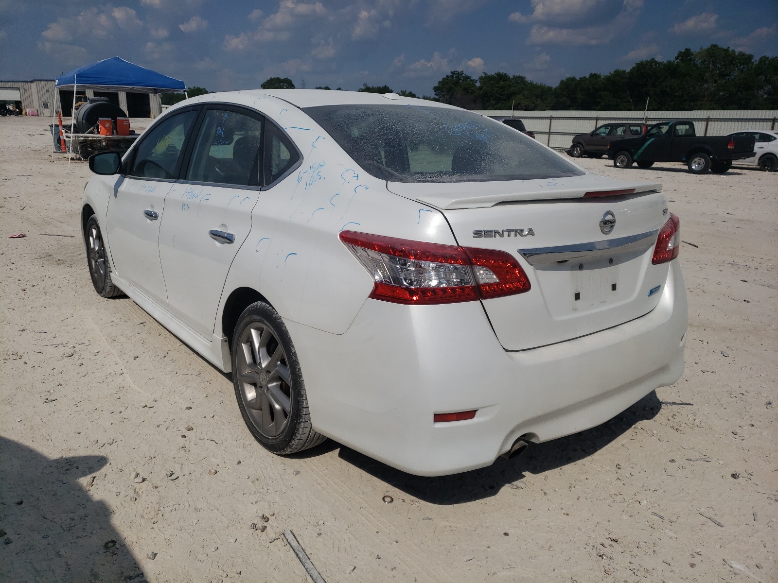 Photo 3 from auction – 2014 NISSAN SENTRA S with VIN 3N1AB7AP4EL659683