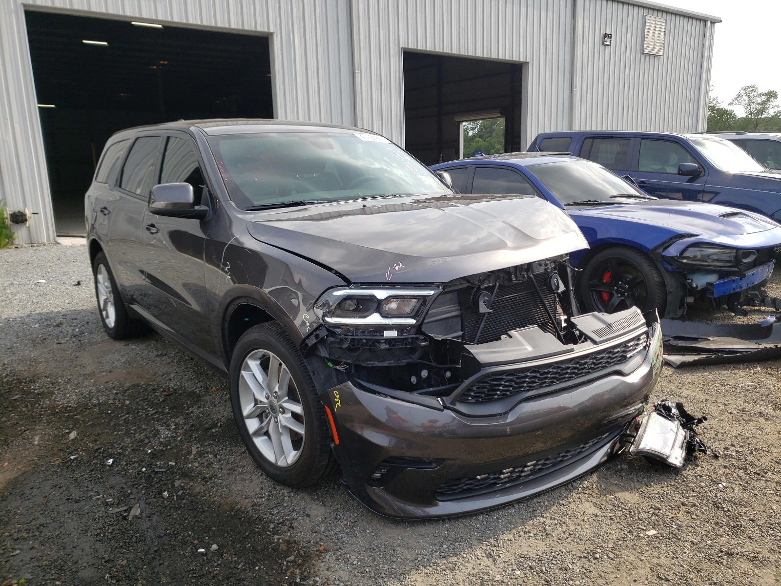DODGE DURANGO GT 2021 with VIN 1C4RDHDG0MC519605 - Photo from auction
