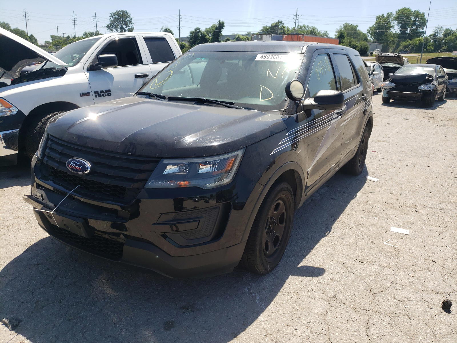 Photo 2 from auction – 2016 FORD EXPLORER P with VIN 1FM5K8ARXGGB28397