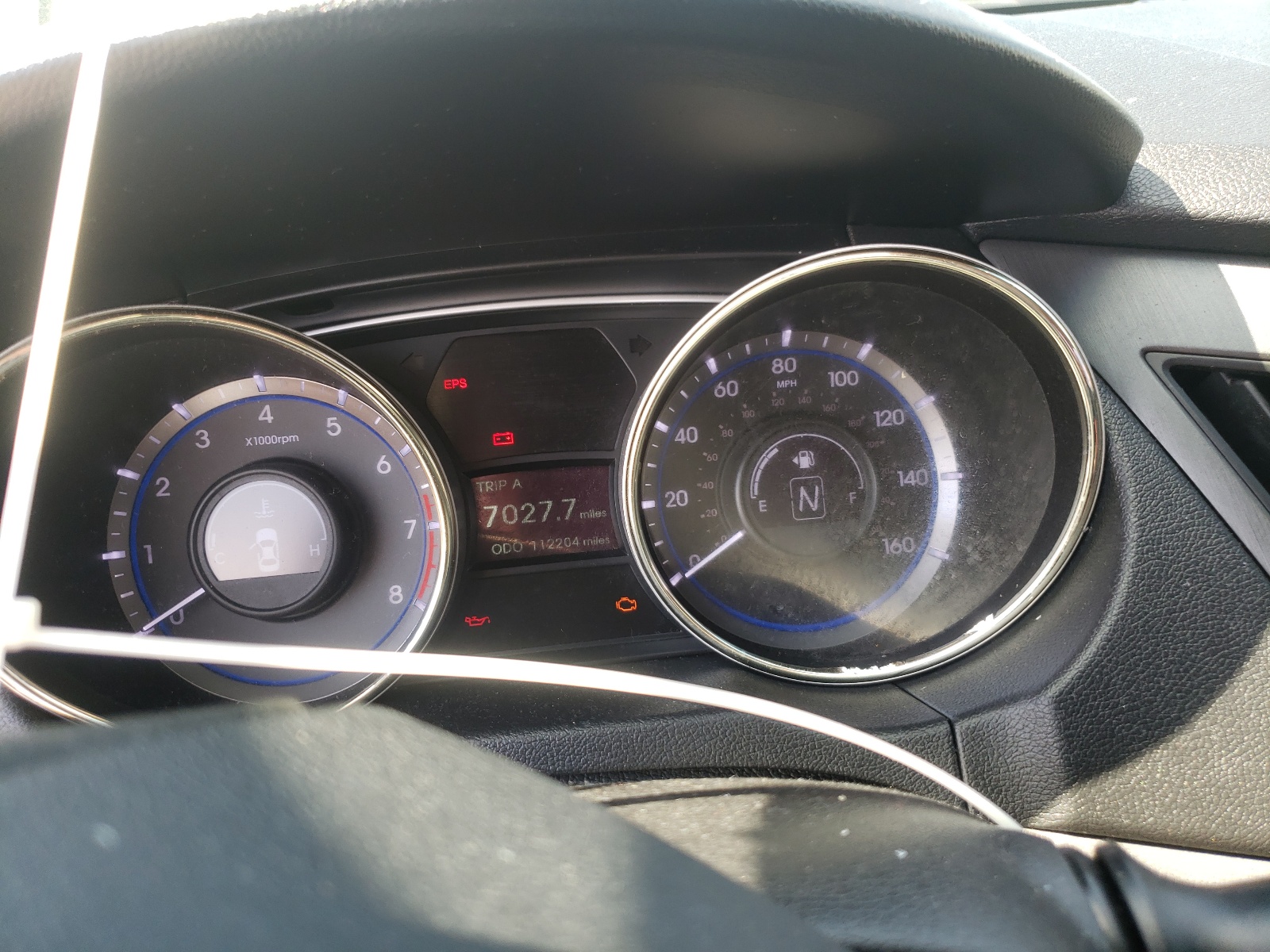 Photo 8 from auction – 2013 HYUNDAI SONATA GLS with VIN 5NPEB4AC1DH595630
