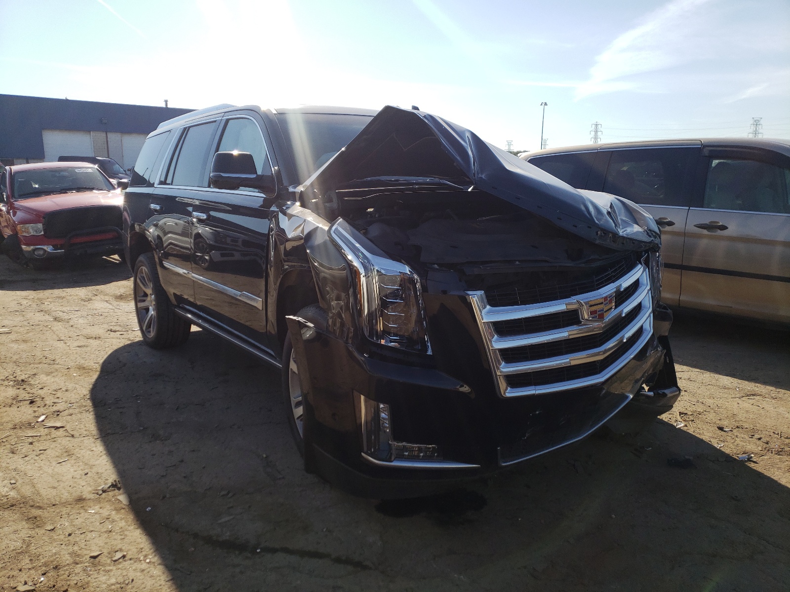 Photo 1 from auction – 2017 CADILLAC ESCALADE P with VIN 1GYS4CKJ4HR350883