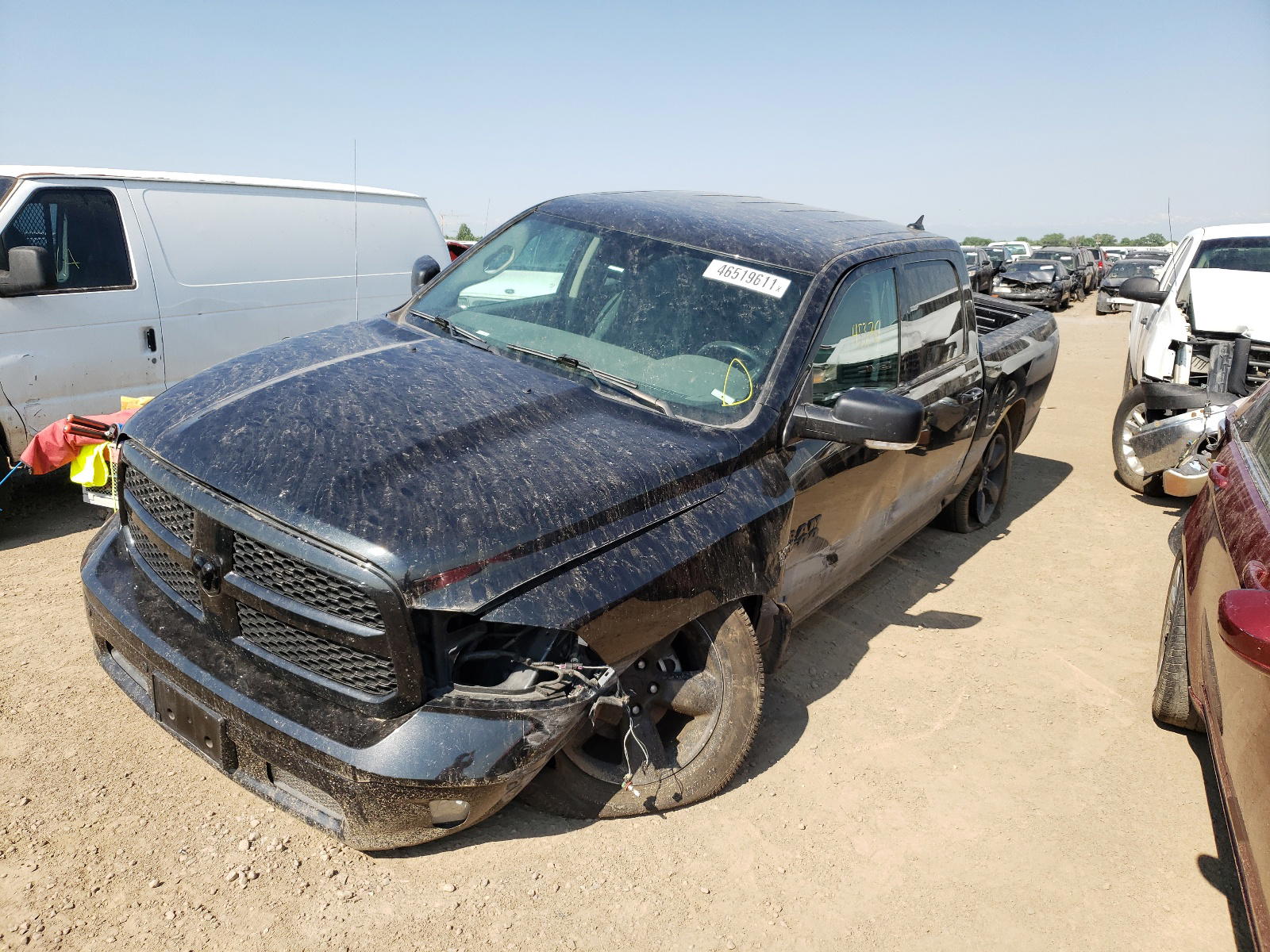 Photo 2 from auction – 2018 RAM 1500 SLT with VIN 1C6RR7LTXJS281894