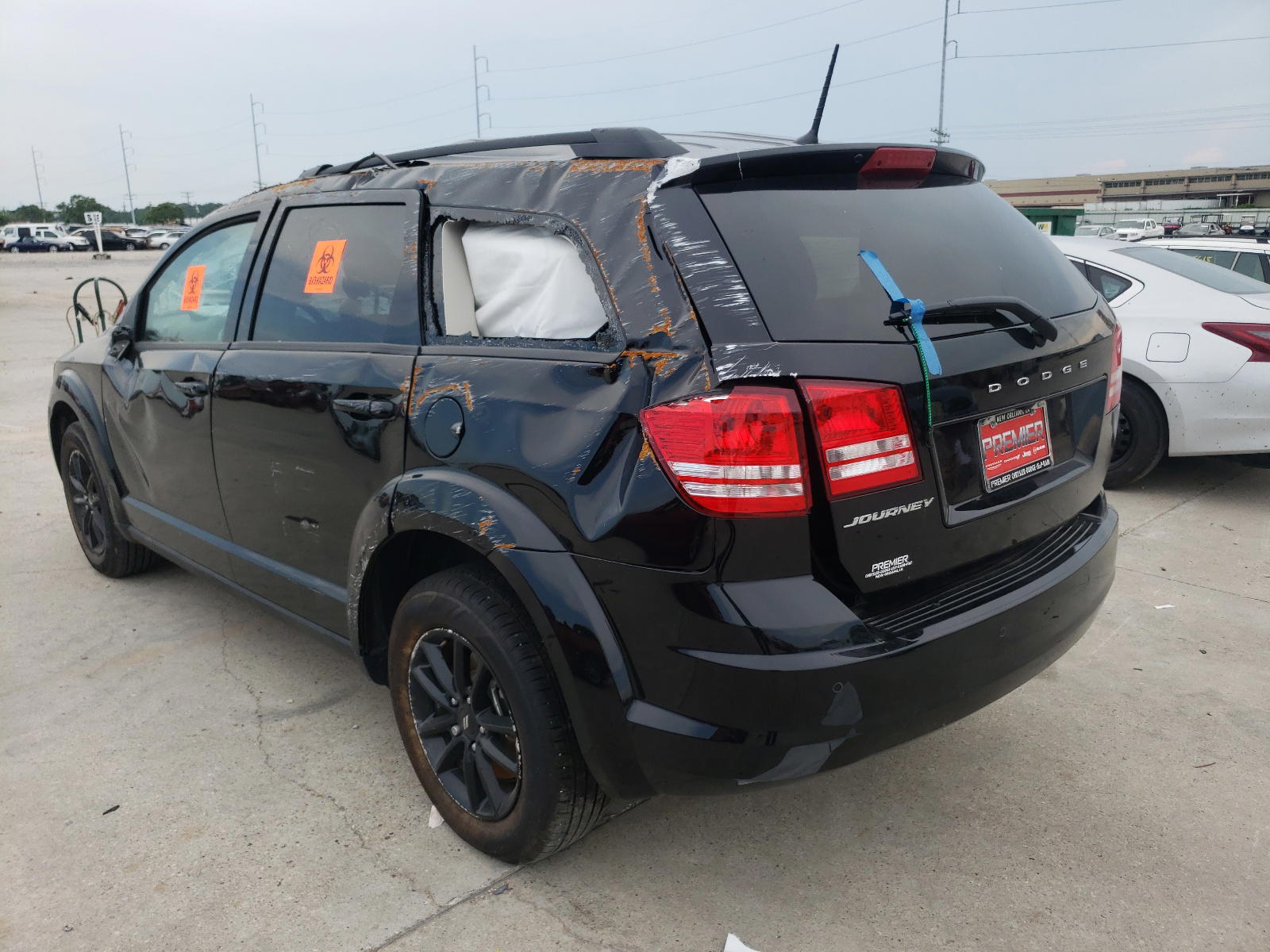 Photo 3 from auction – 2020 DODGE JOURNEY SE with VIN 3C4PDCAB5LT277822