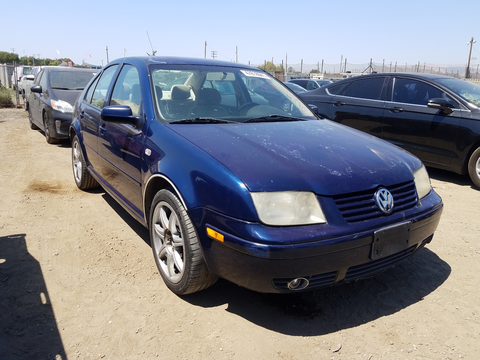 VOLKSWAGEN JETTA GLS 2002 with VIN 3VWSE69M22M007564 - Photo from auction