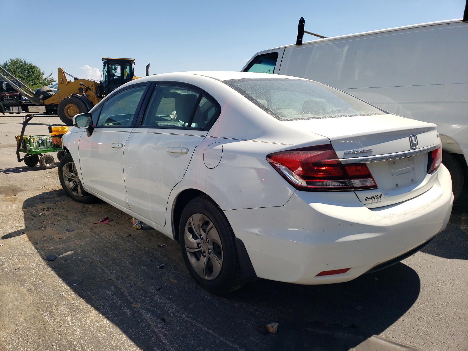 Photo 3 from auction – 2014 HONDA CIVIC LX with VIN 19XFB2F5XEE029426