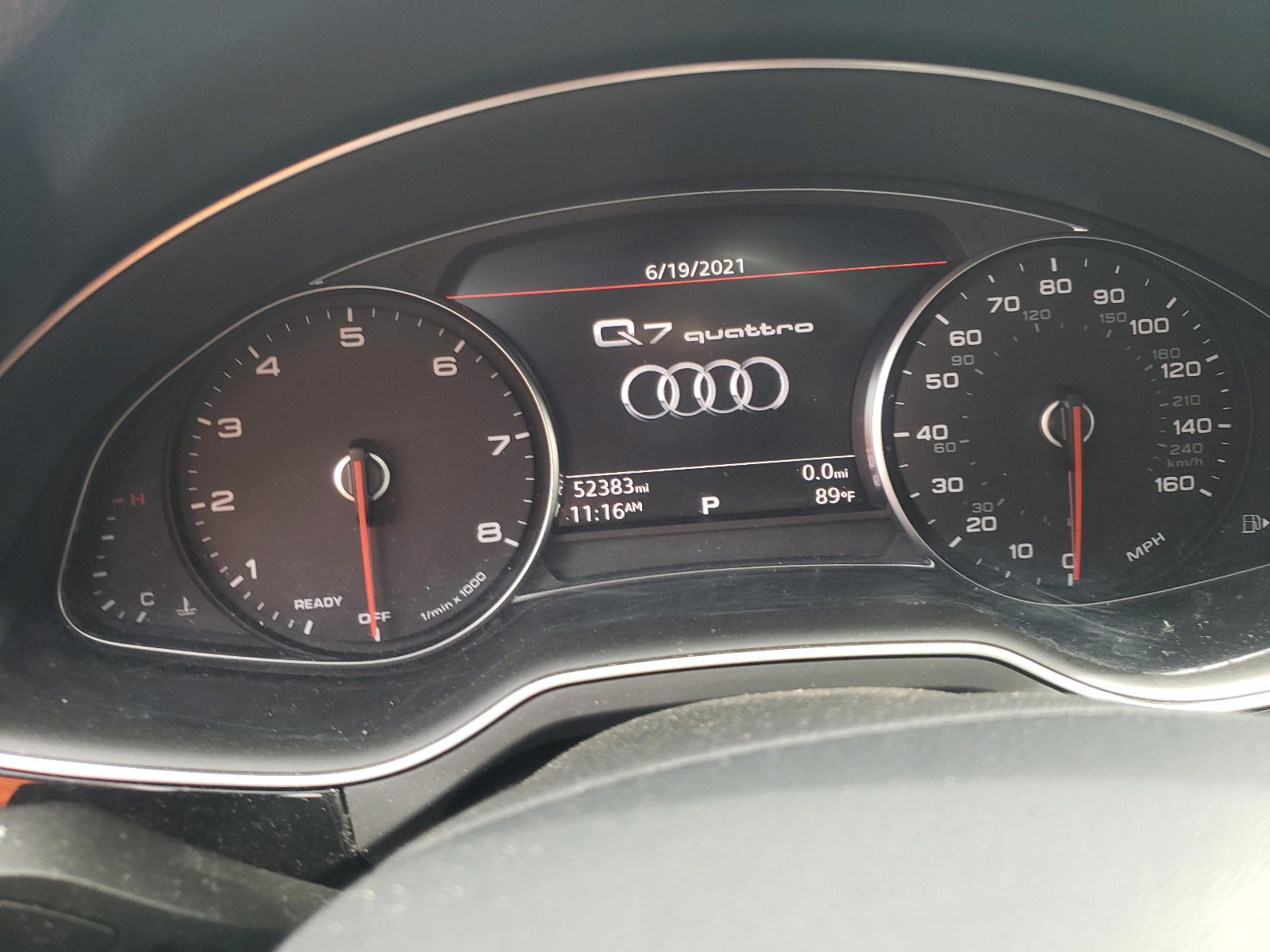 Photo 8 from auction – 2017 AUDI Q7 PREMIUM with VIN WA1LAAF73HD045470