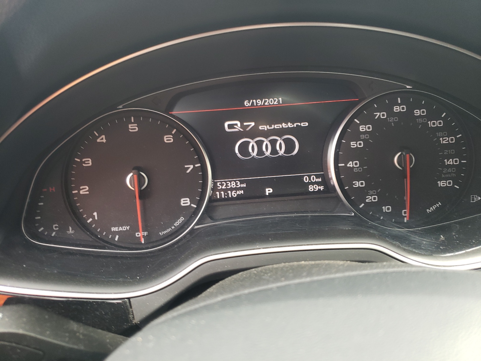 صورة رقم 8 من المزاد - 2017 AUDI Q7 PREMIUM مع VIN WA1LAAF73HD045470