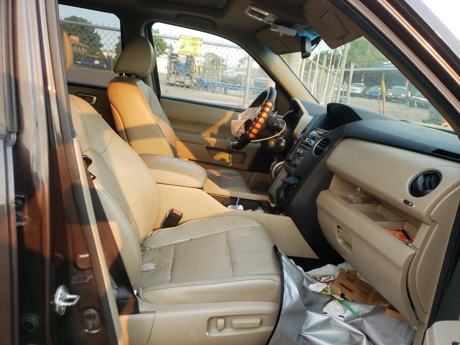 Photo 5 from auction – 2013 HONDA PILOT EXL with VIN 5FNYF4H53DB010022