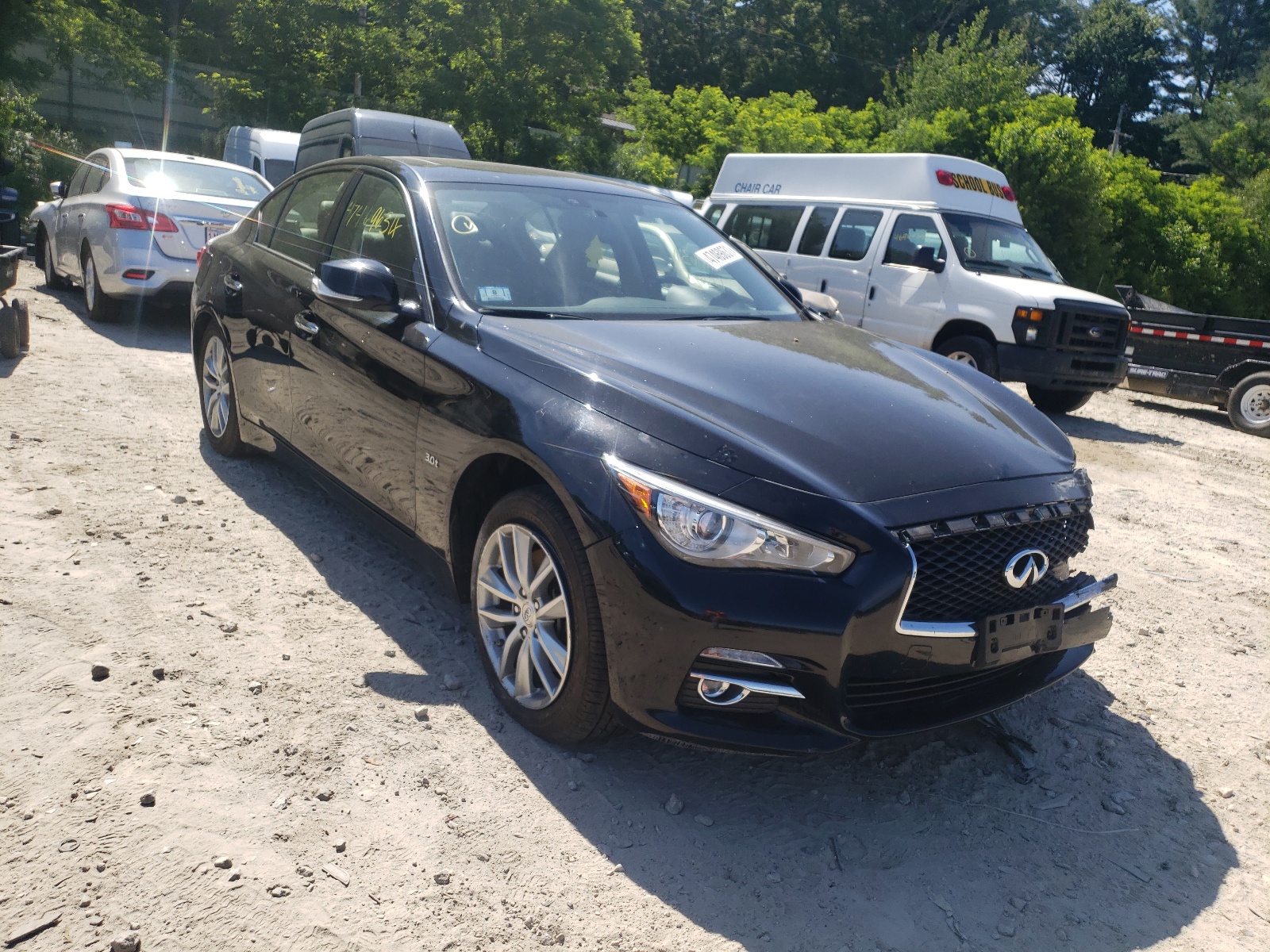 Photo 1 from auction – 2017 INFINITI Q50 PREMIU with VIN JN1EV7AP3HM736921