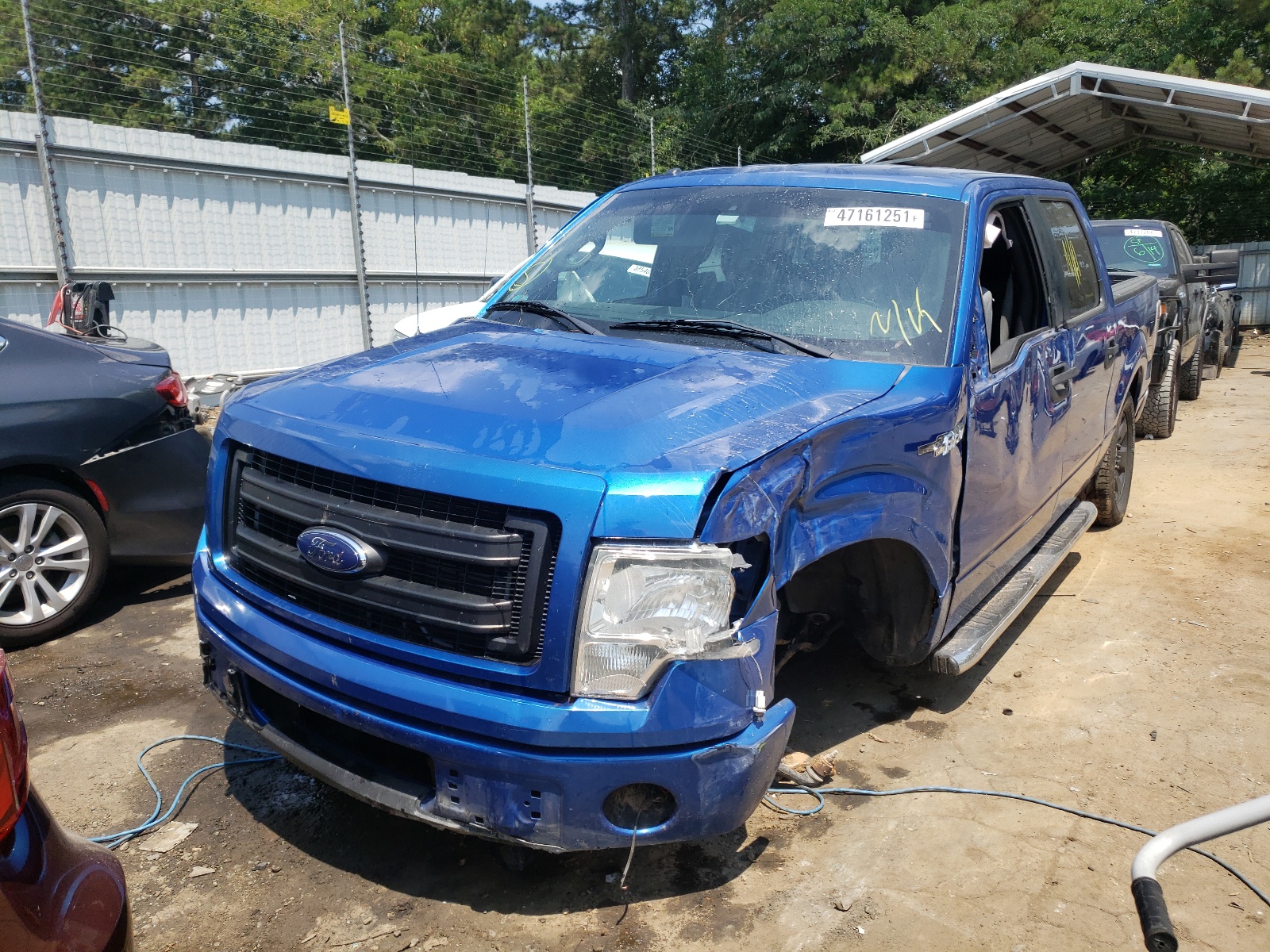 Photo 2 from auction – 2014 FORD F150 SUPER with VIN 1FTFW1CFXEFA44154