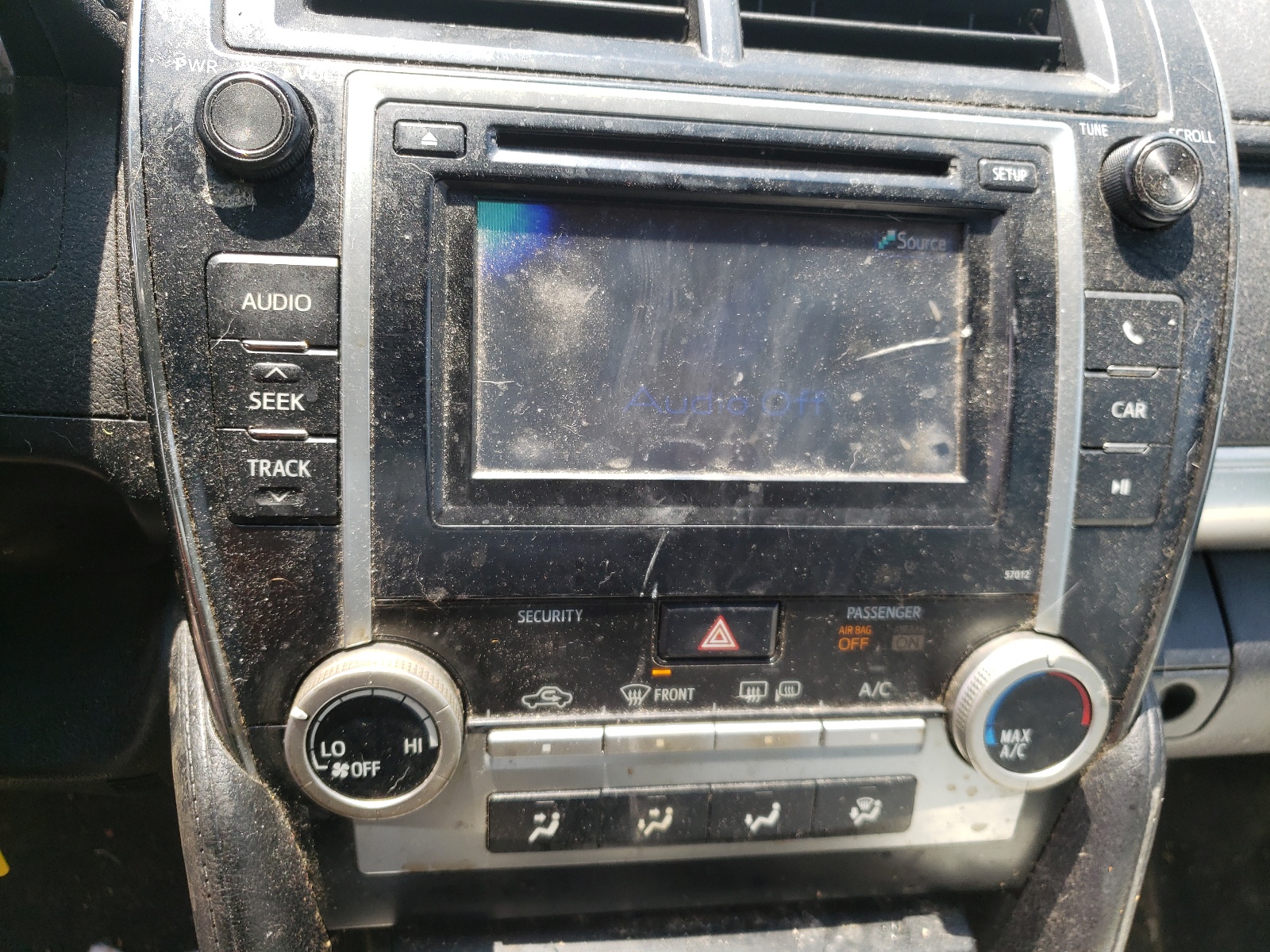 Photo 9 from auction – 2012 TOYOTA CAMRY BASE with VIN 4T1BF1FK1CU163805
