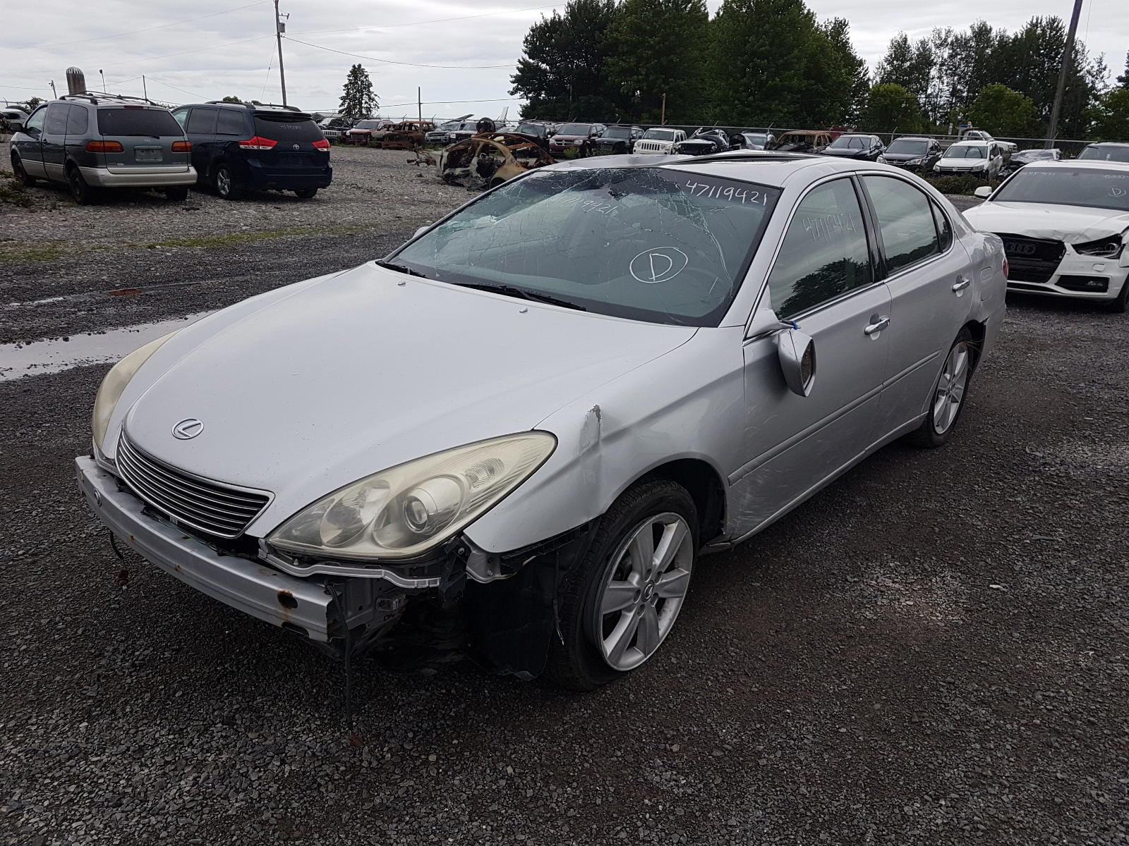 Photo 2 from auction – 2005 LEXUS ES 330 with VIN JTHBA30G555127968