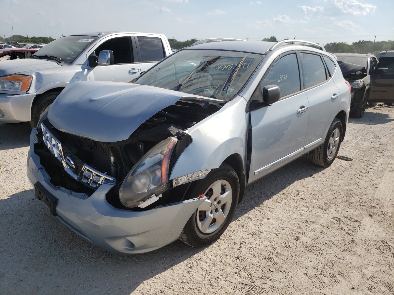 Photo 2 from auction – 2014 NISSAN ROGUE SELE with VIN JN8AS5MT3EW103230