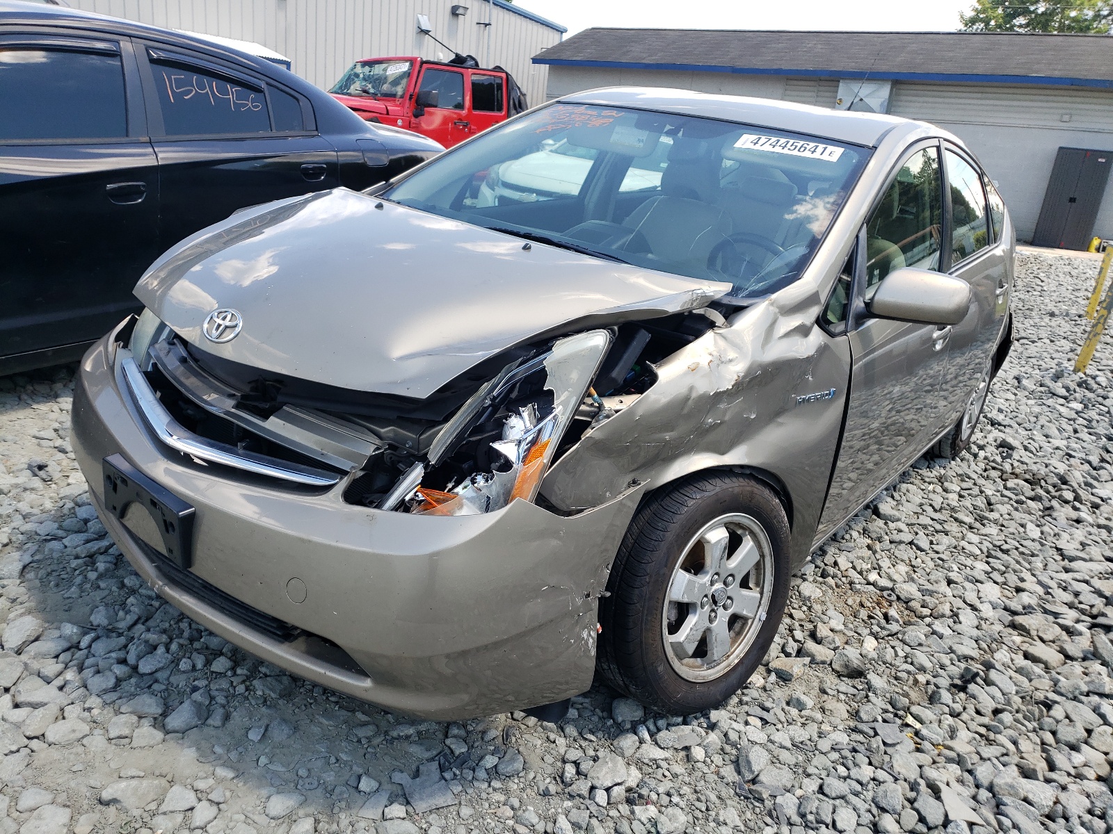 Photo 2 from auction – 2007 TOYOTA PRIUS with VIN JTDKB20U377604581
