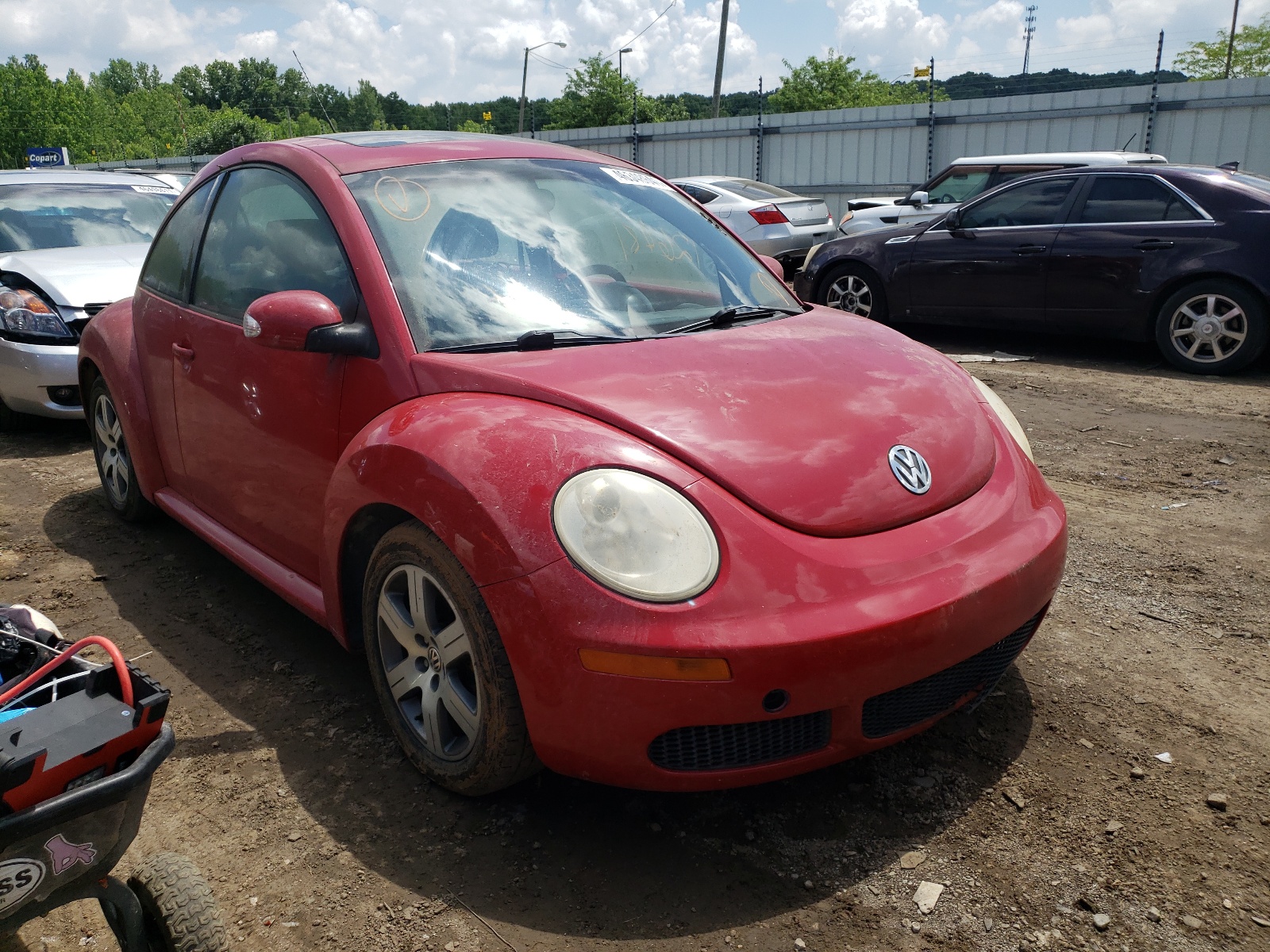 VOLKSWAGEN BEETLE 2006 with VIN 3VWRW31C96M420004 - Photo from auction