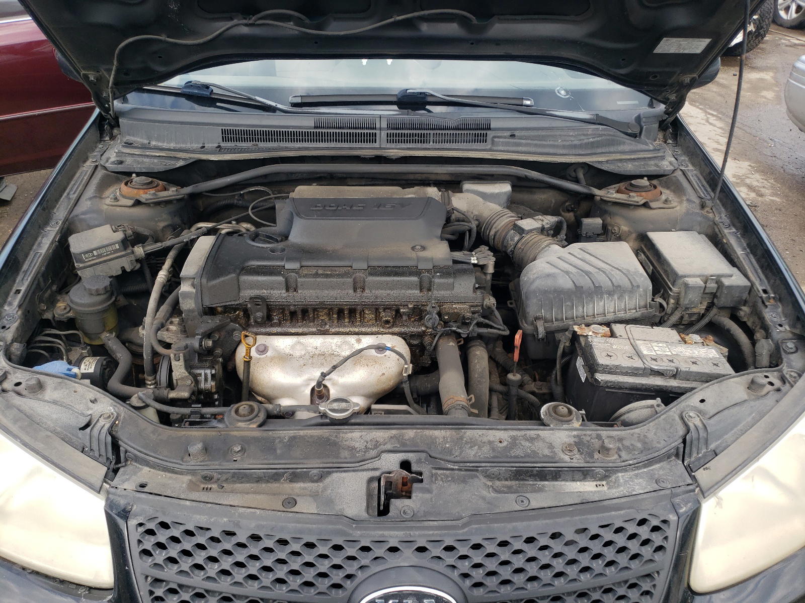 Photo 7 from auction – 2008 KIA SPECTRA EX with VIN KNAFE121885016241