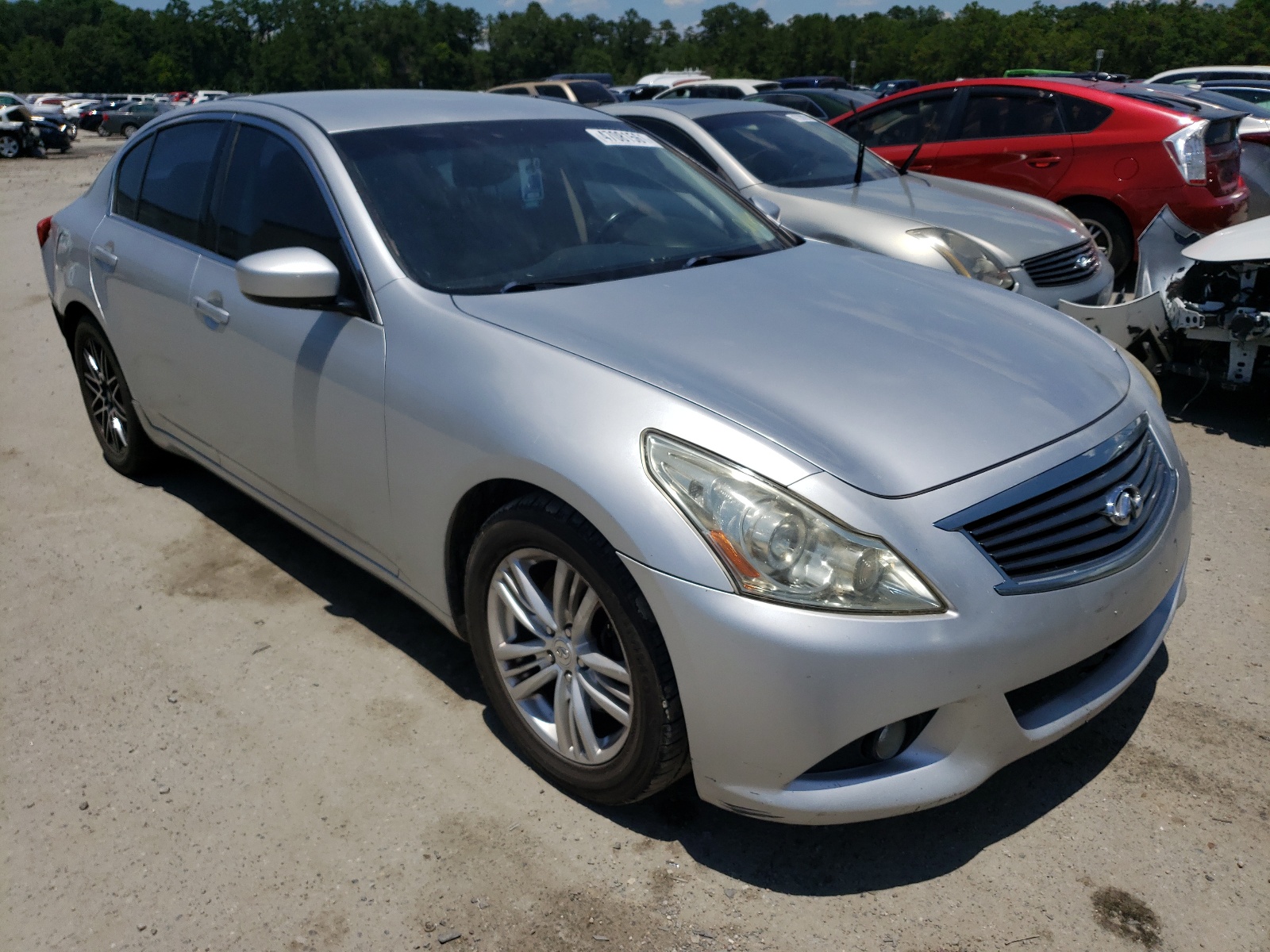 INFINITI G37 BASE 2010 with VIN JN1CV6AP1AM400479 - Photo from auction