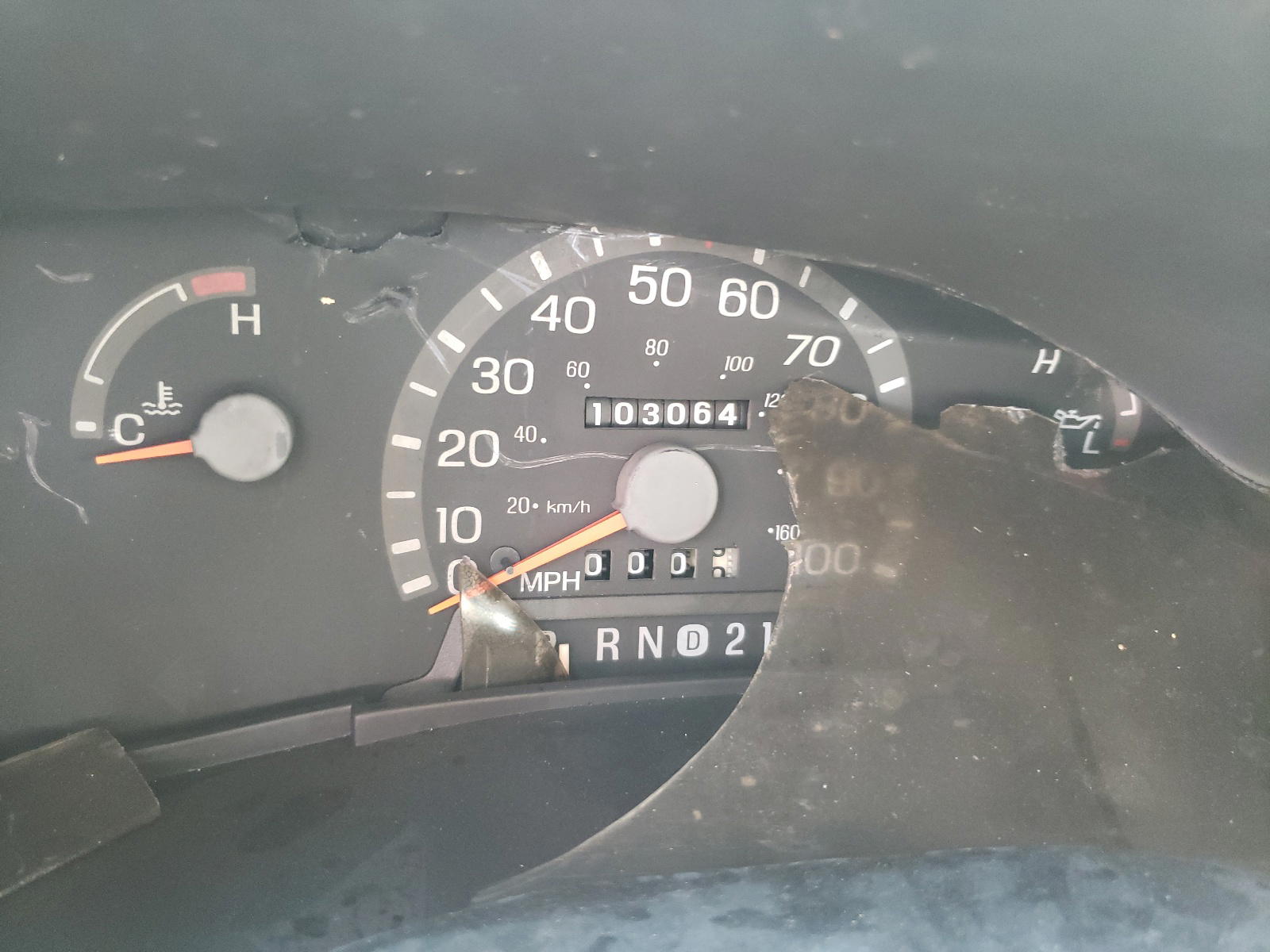 Photo 8 from auction – 1997 FORD ECONOLINE with VIN 1FDEE14L8VHA07378