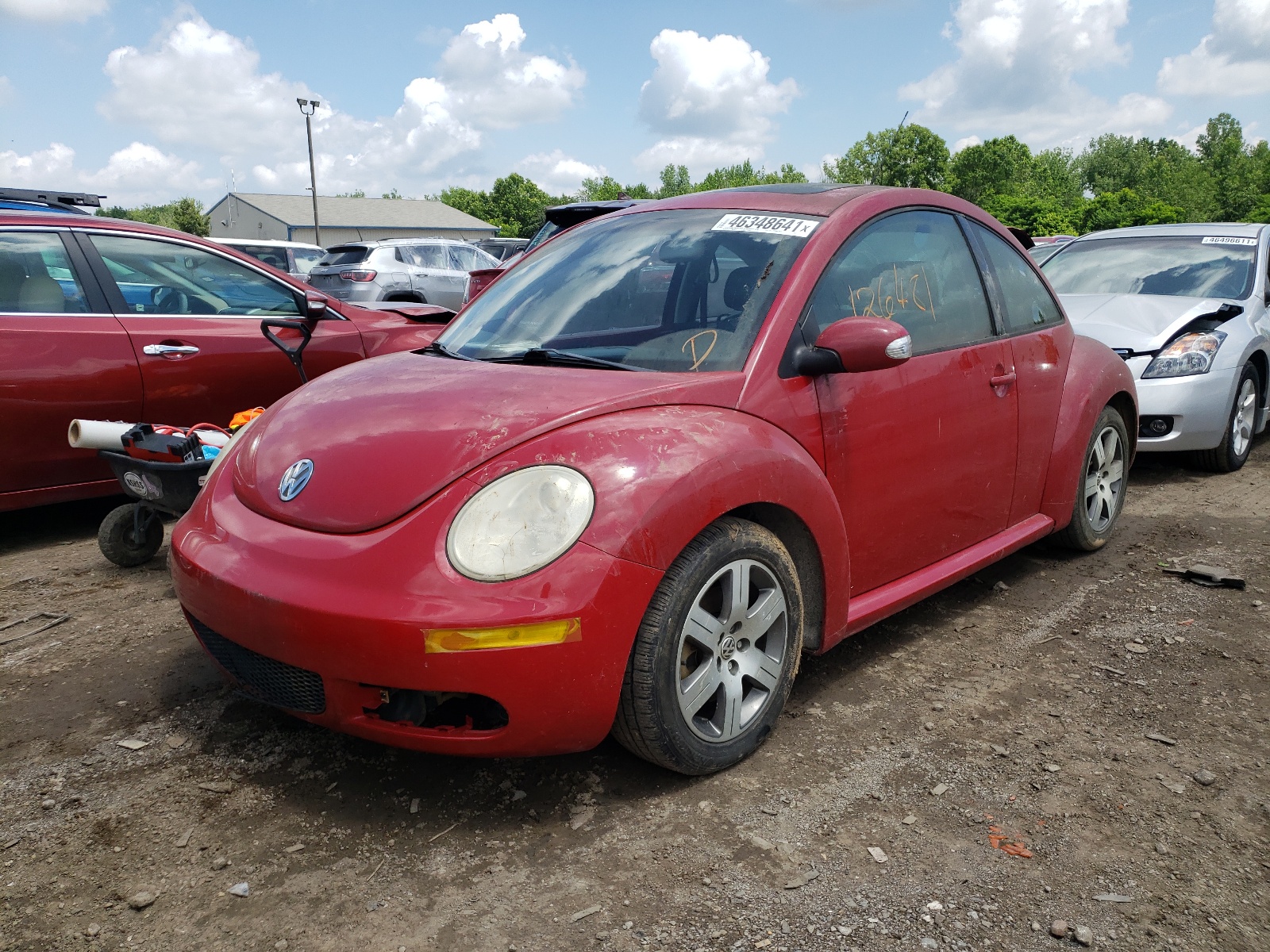 Photo 2 from auction – 2006 VOLKSWAGEN BEETLE with VIN 3VWRW31C96M420004