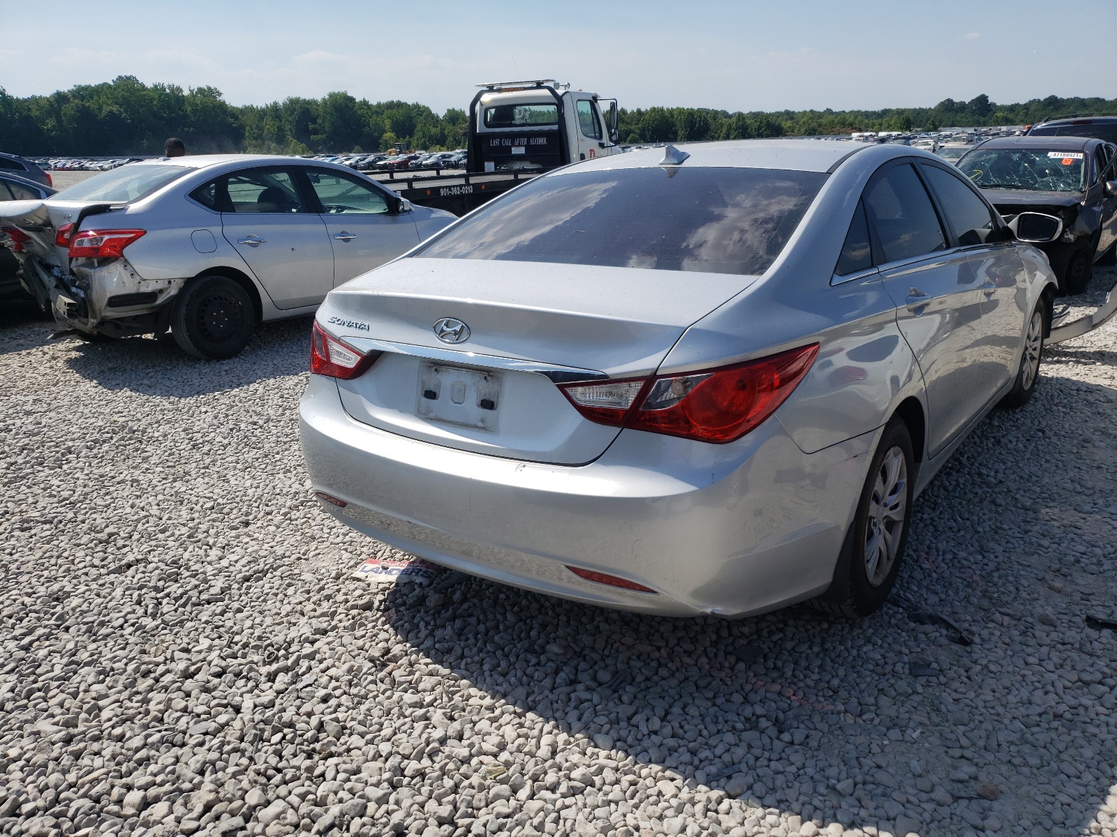 Photo 4 from auction – 2013 HYUNDAI SONATA GLS with VIN 5NPEB4AC1DH595630