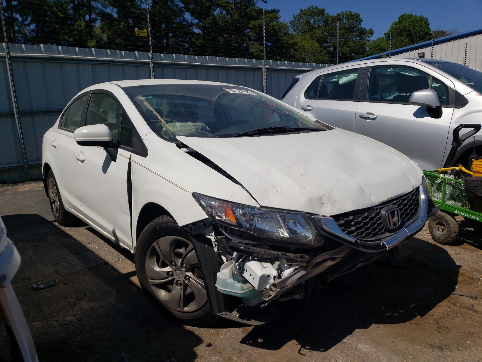 HONDA CIVIC LX 2014 with VIN 19XFB2F5XEE029426 - Photo from auction