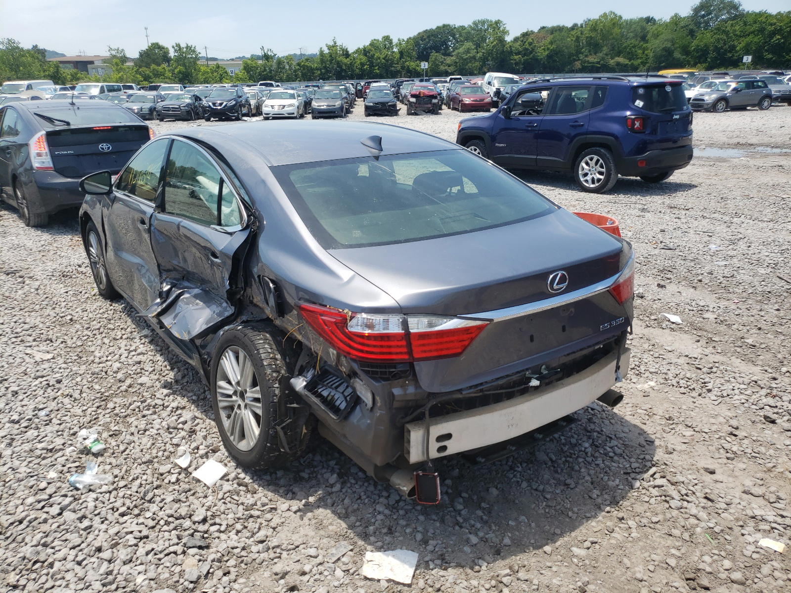 Photo 3 from auction – 2015 LEXUS ES 350 with VIN JTHBK1GG5F2158681