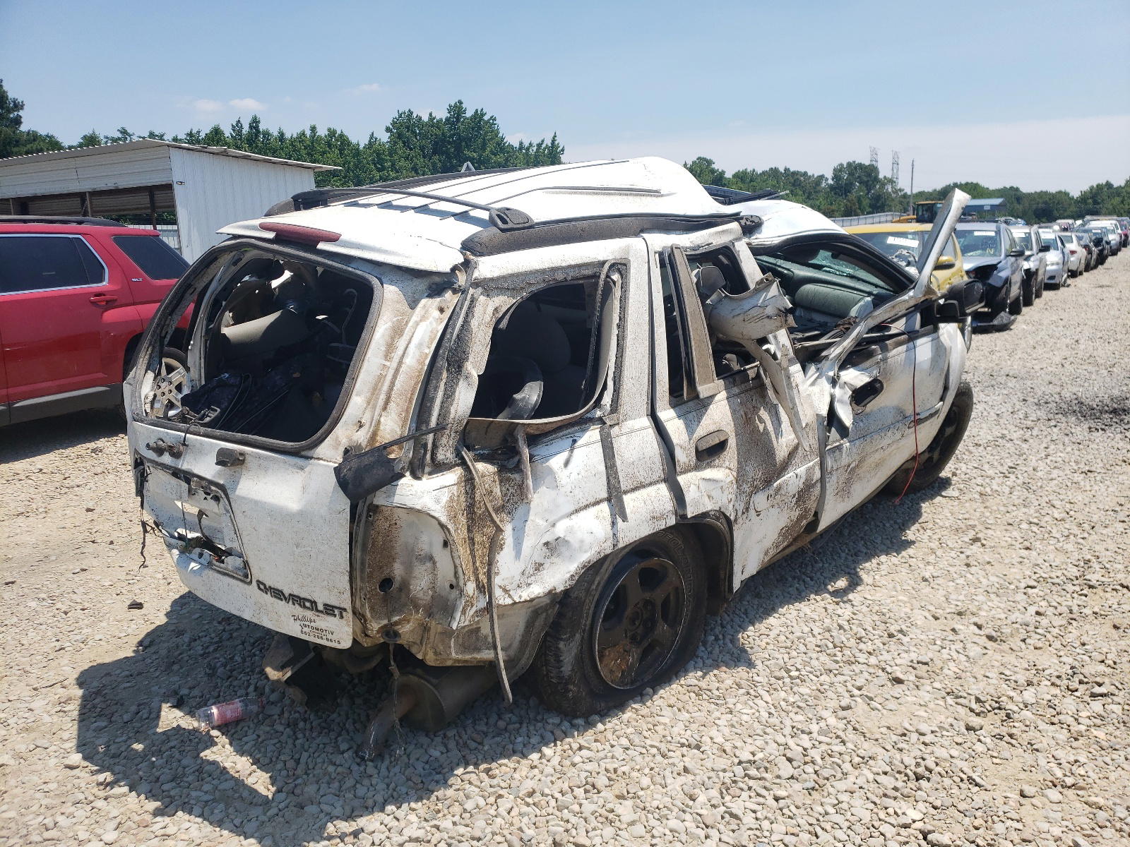 Photo 4 from auction – 2002 CHEVROLET TRAILBLAZE with VIN 1GNDT13S822296007