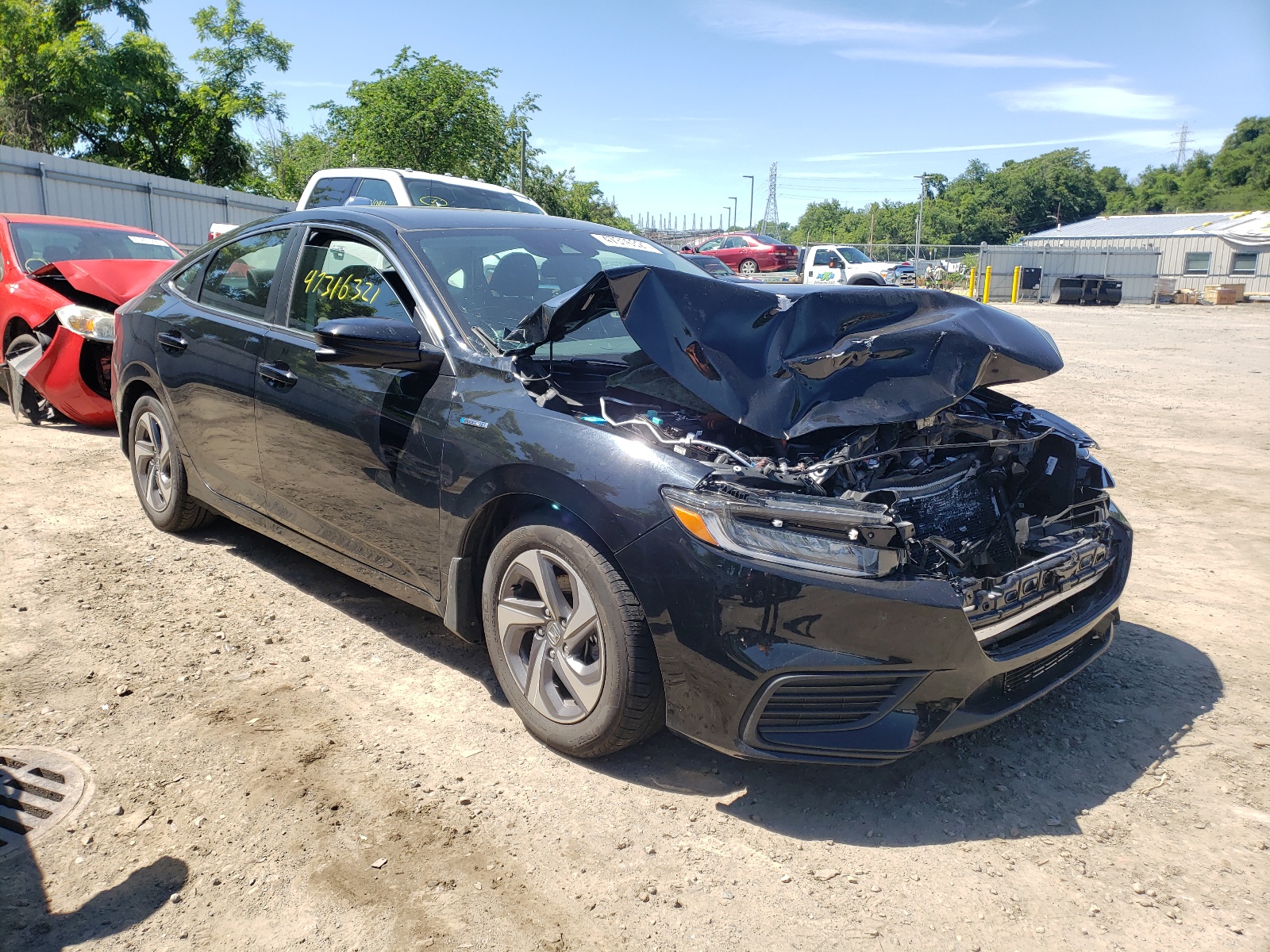 Photo 1 from auction – 2019 HONDA INSIGHT EX with VIN 19XZE4F58KE033406