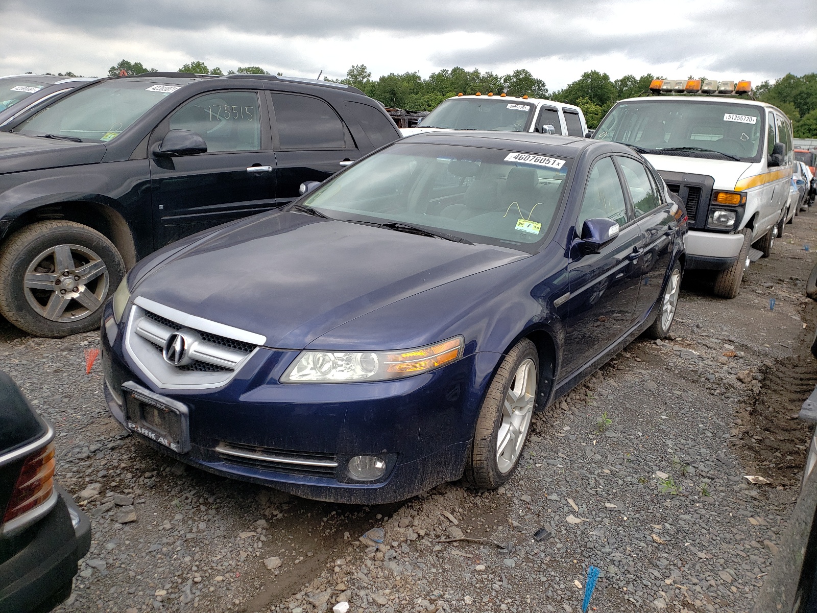 Photo 2 from auction – 2007 ACURA TL with VIN 19UUA66247A031235