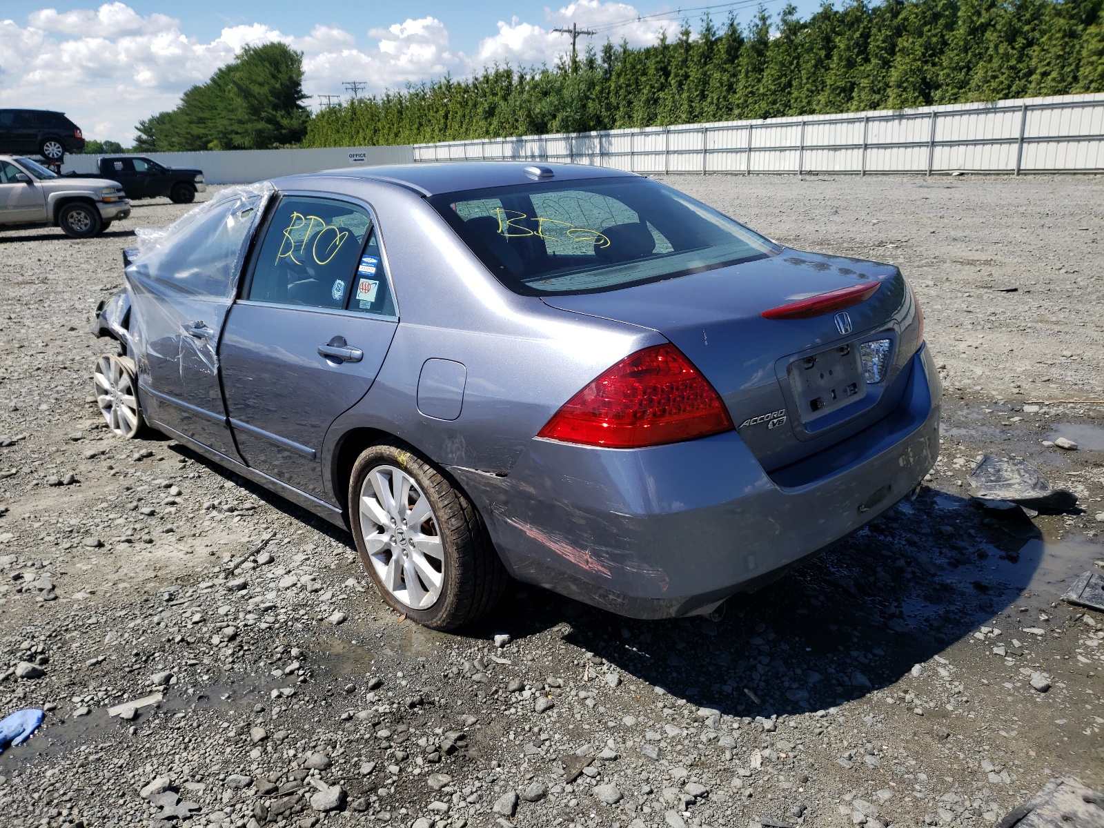 Photo 3 from auction – 2007 HONDA ACCORD EX with VIN 1HGCM66527A081273