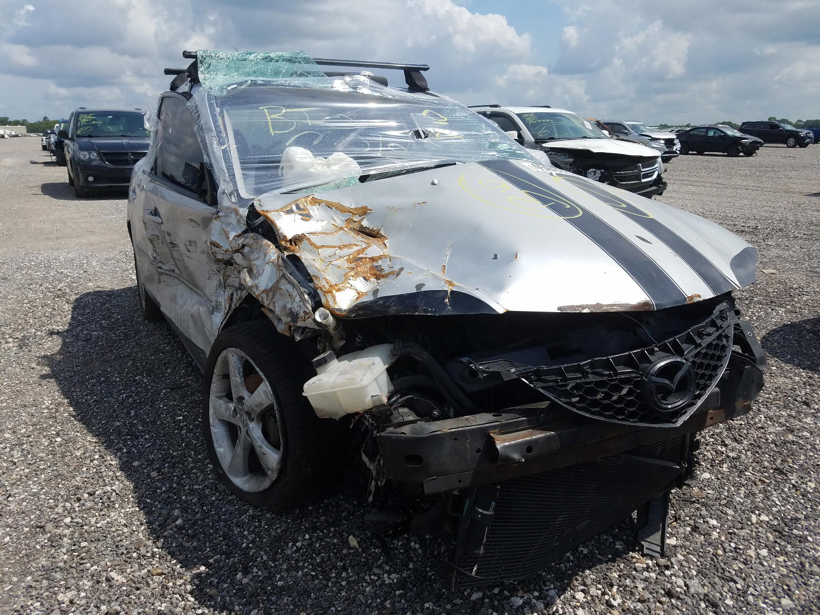 MAZDA 3 I 2009 with VIN JM1BK32F991214255 - Photo from auction