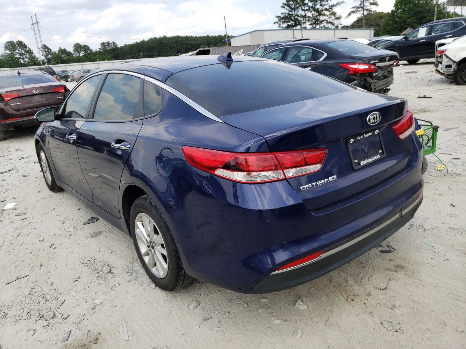 Photo 3 from auction – 2018 KIA OPTIMA LX with VIN 5XXGT4L37JG192259