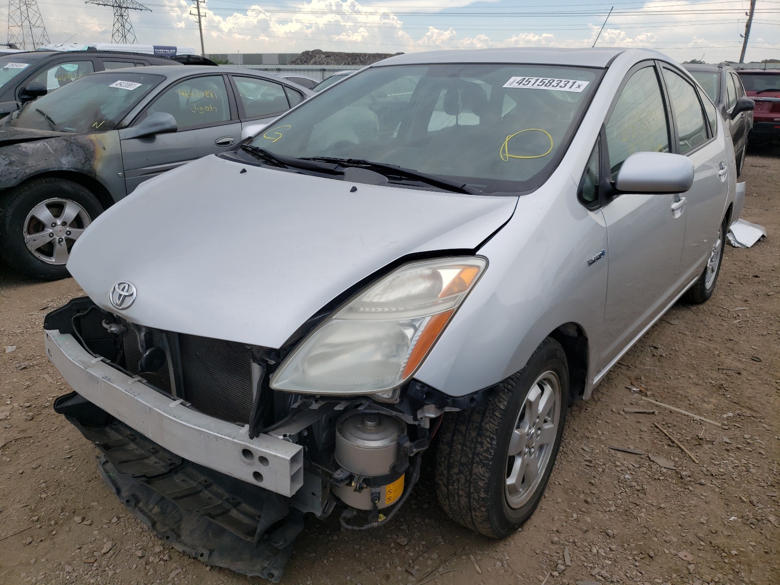 Photo 2 from auction – 2009 TOYOTA PRIUS with VIN JTDKB20U497872090