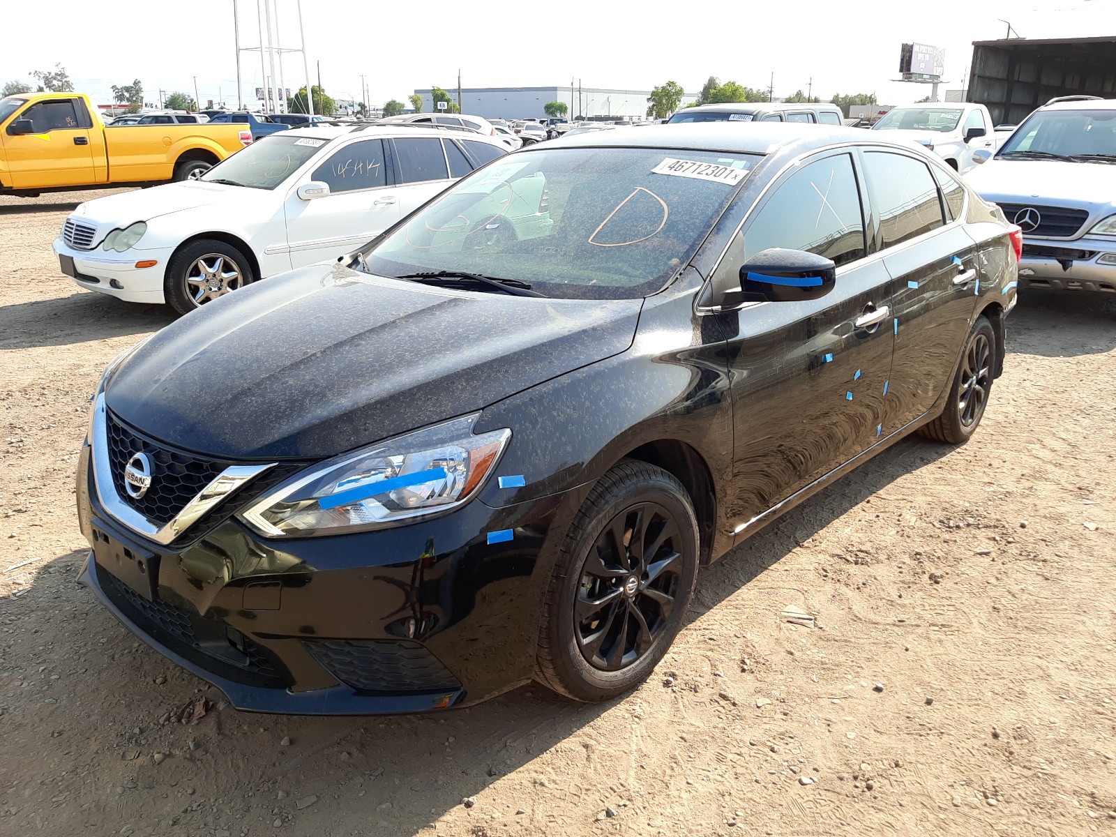 Photo 2 from auction – 2018 NISSAN SENTRA S with VIN 3N1AB7AP9JY293281