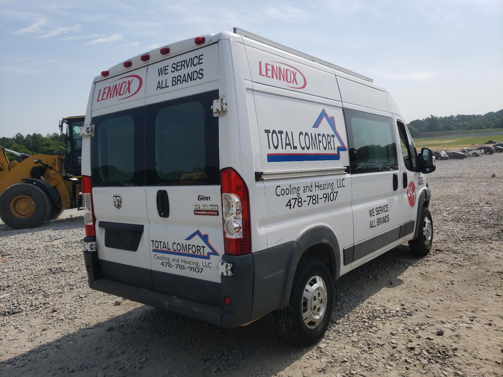 Photo 4 from auction – 2014 RAM PROMASTER with VIN 3C6TRVCG7EE107299