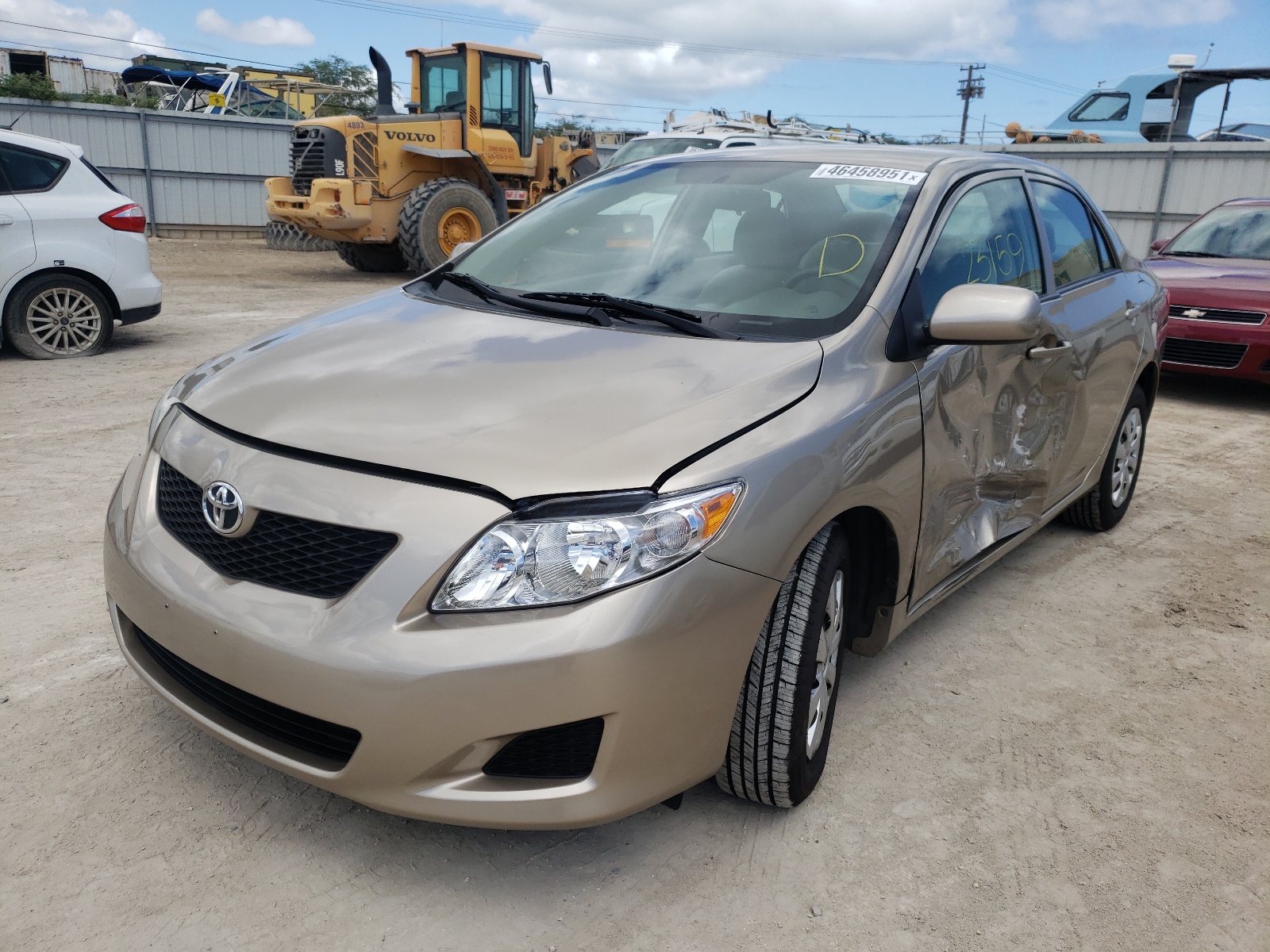 Photo 2 from auction – 2010 TOYOTA COROLLA BA with VIN 1NXBU4EE9AZ245801