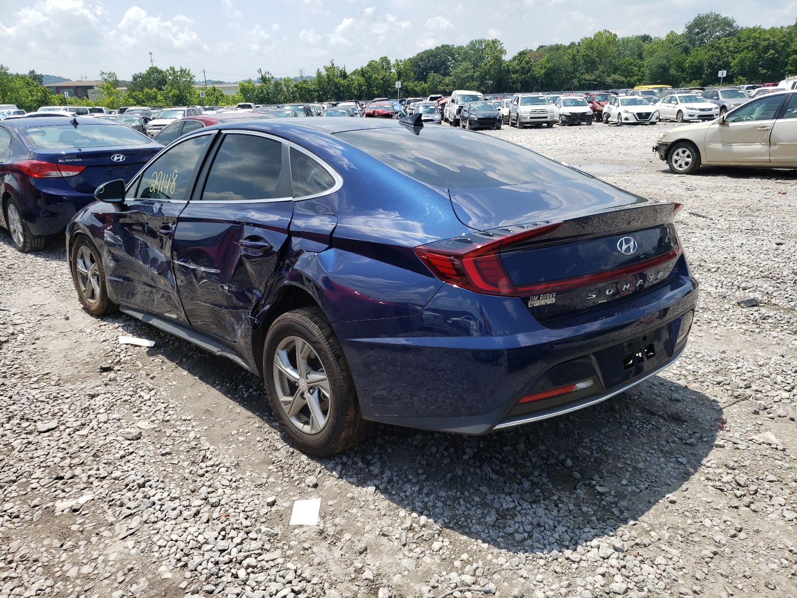 Photo 3 from auction – 2020 HYUNDAI SONATA SE with VIN 5NPEG4JA7LH040602