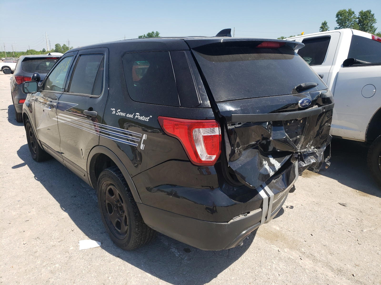 Photo 3 from auction – 2016 FORD EXPLORER P with VIN 1FM5K8ARXGGB28397
