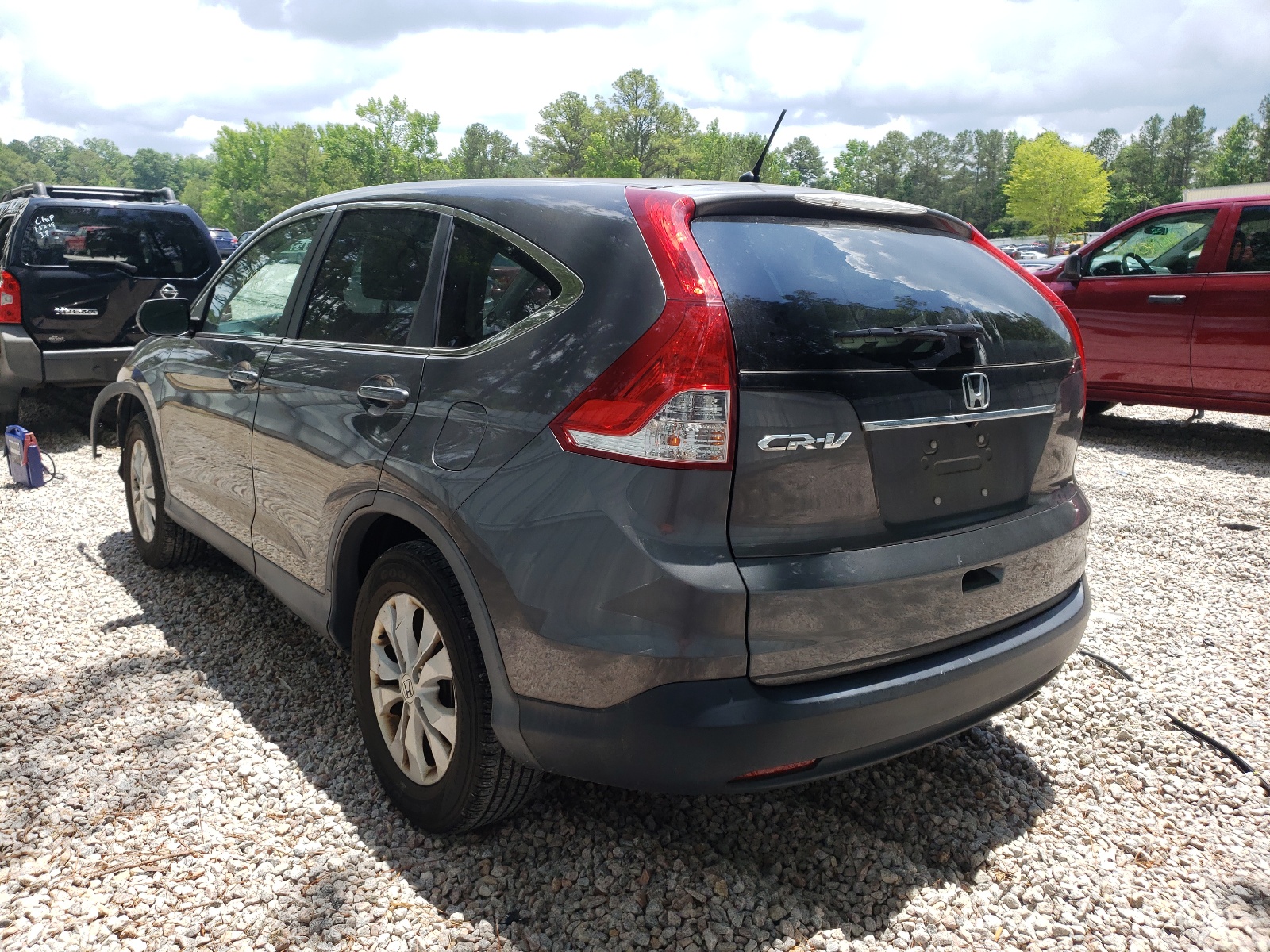 Photo 3 from auction – 2014 HONDA CR-V EX with VIN 2HKRM3H53EH512696