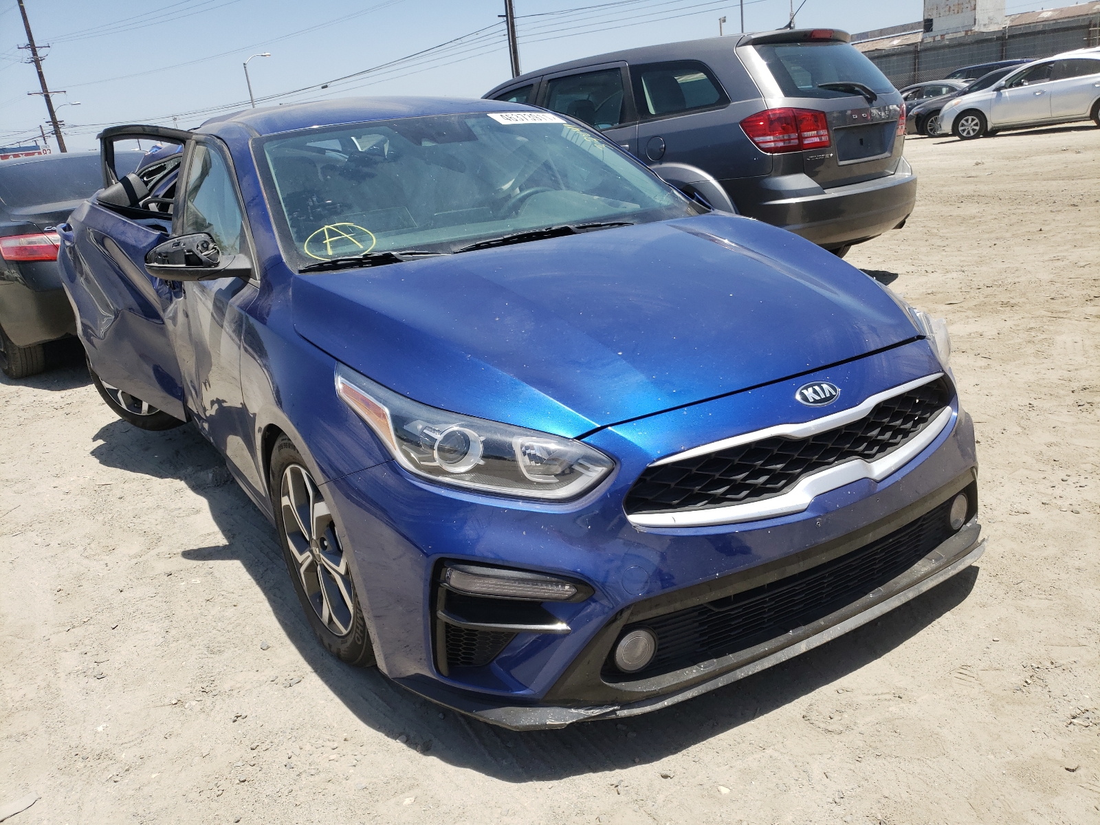 KIA FORTE FE 2019 with VIN 3KPF24AD9KE118829 - Photo from auction