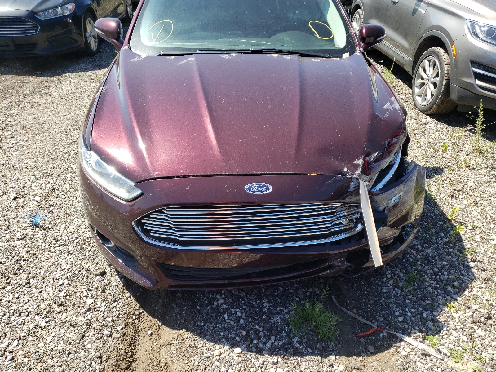 Photo 7 from auction – 2013 FORD FUSION SE with VIN 3FA6P0HR2DR384190