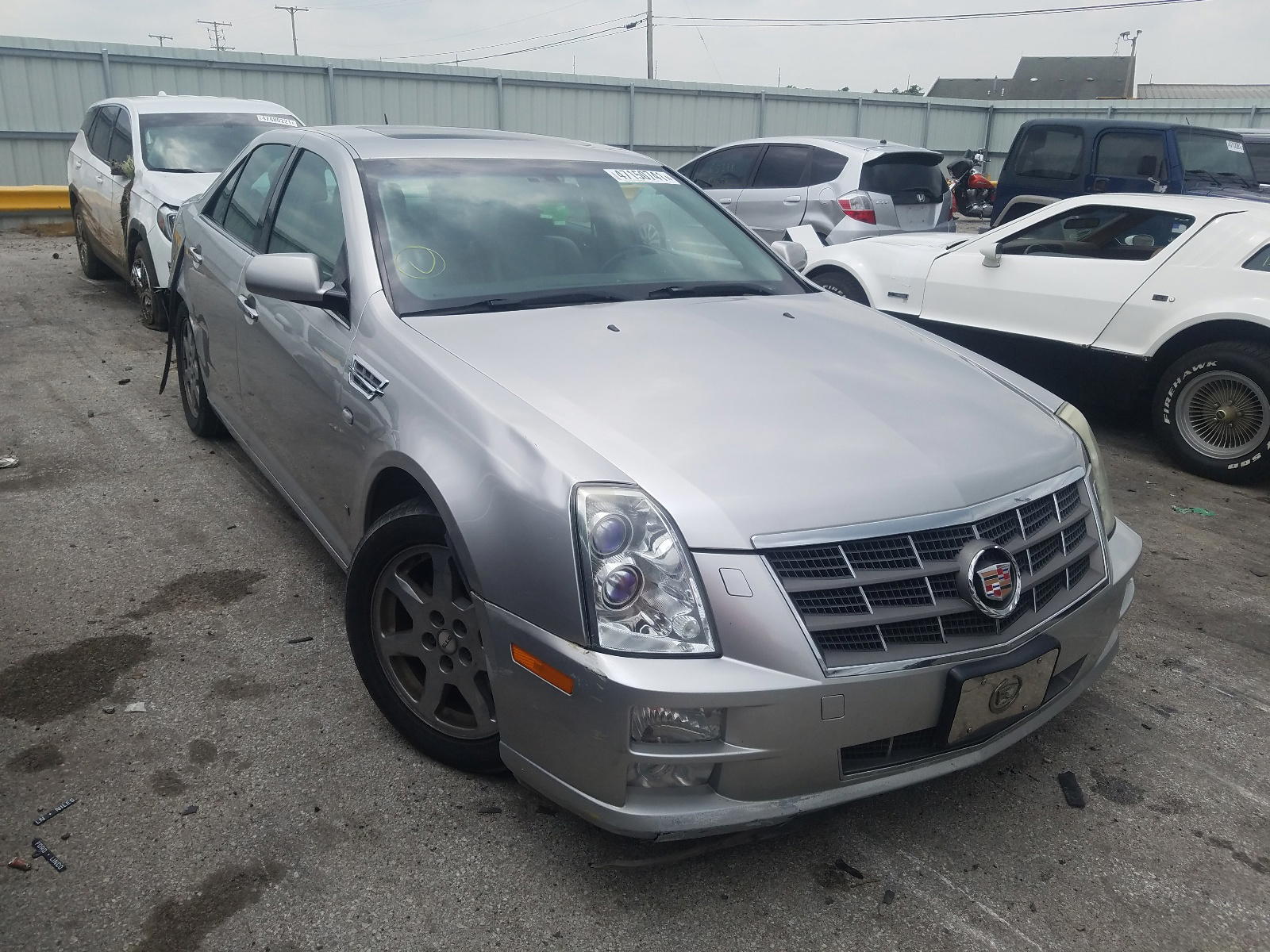 CADILLAC STS 2008 with VIN 1G6DD67V080147119 - Photo from auction