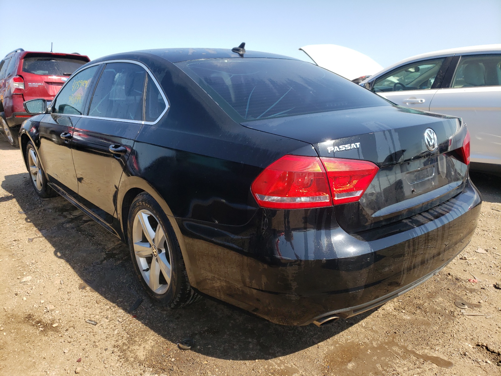Photo 3 from auction – 2012 VOLKSWAGEN PASSAT SE with VIN 1VWBP7A35CC105848