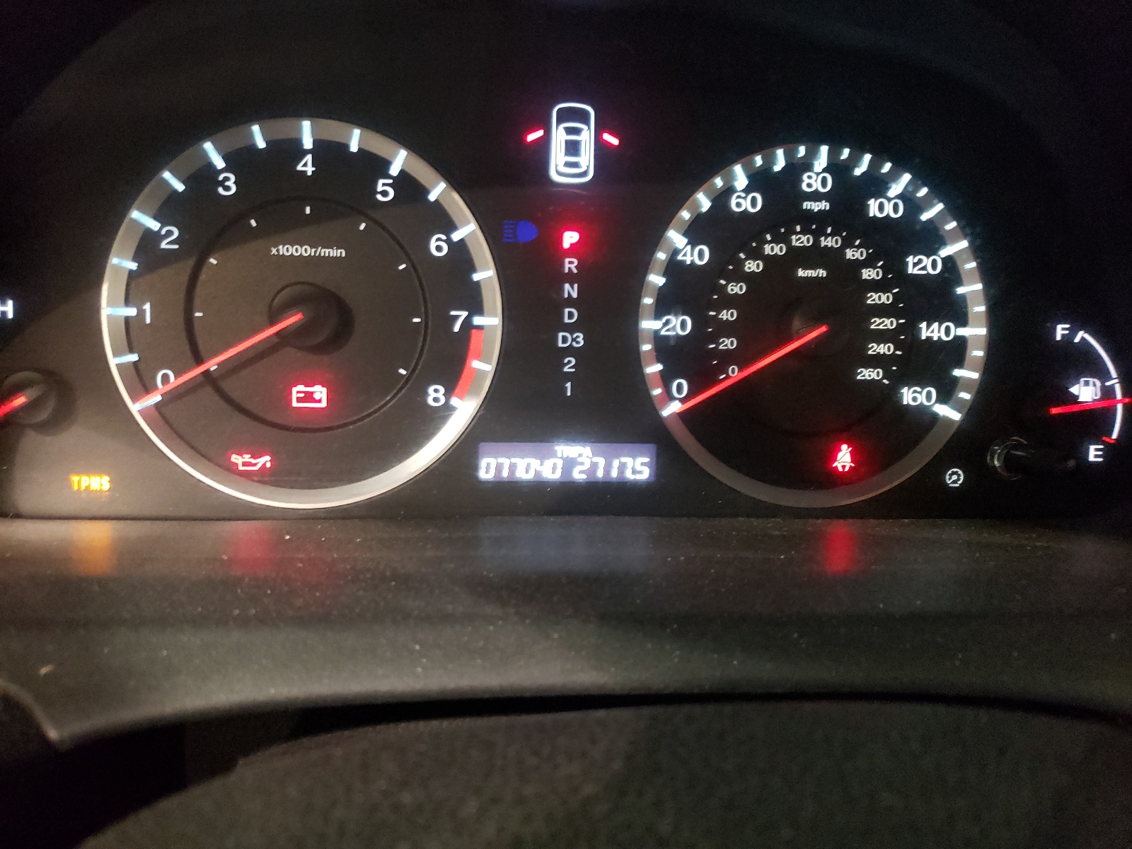 Photo 8 from auction – 2012 HONDA ACCORD EX with VIN 1HGCS1B78CA001257