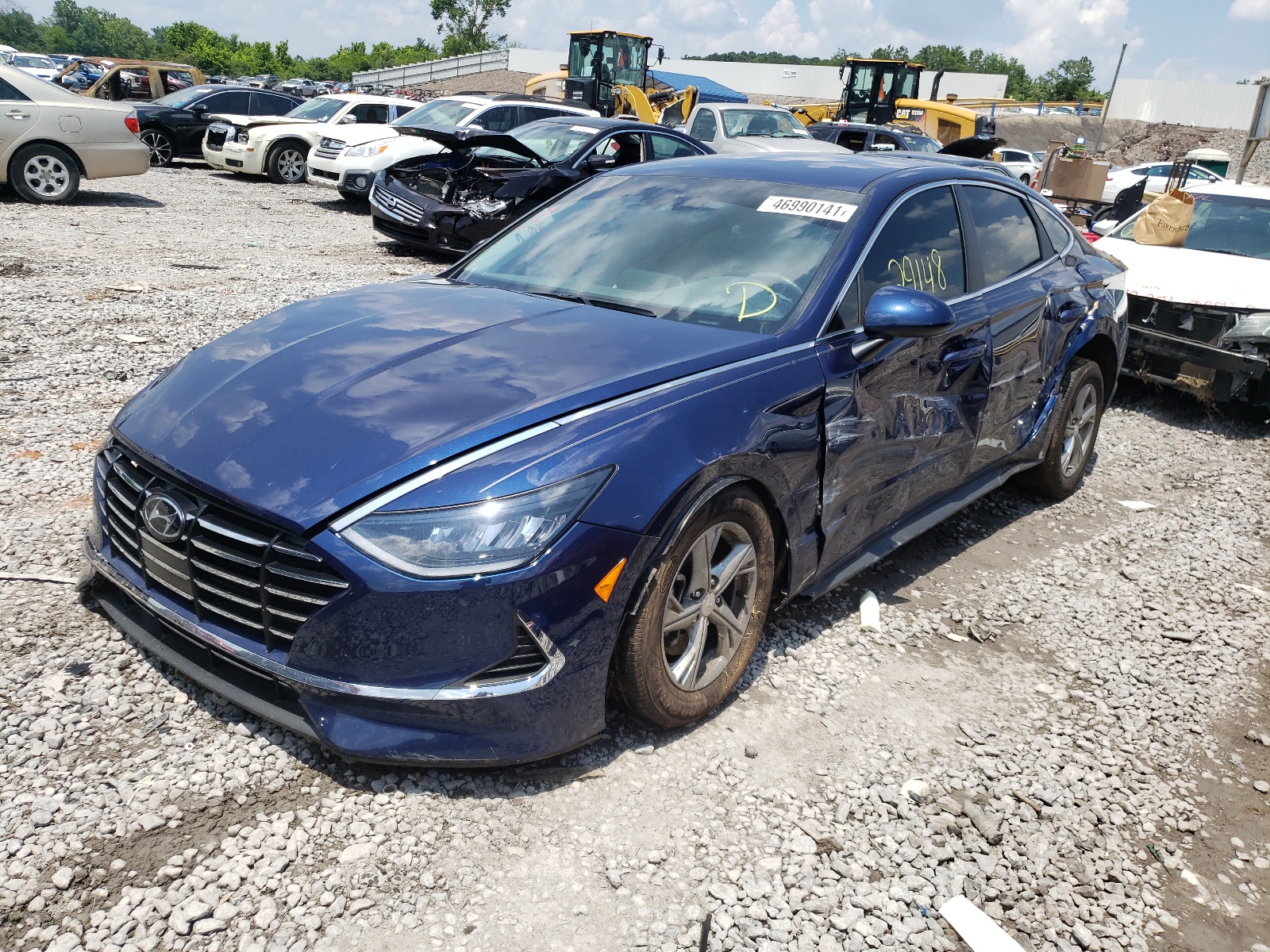 Photo 2 from auction – 2020 HYUNDAI SONATA SE with VIN 5NPEG4JA7LH040602
